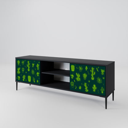 DESERT GREEN Dvoudveřový TV stolek