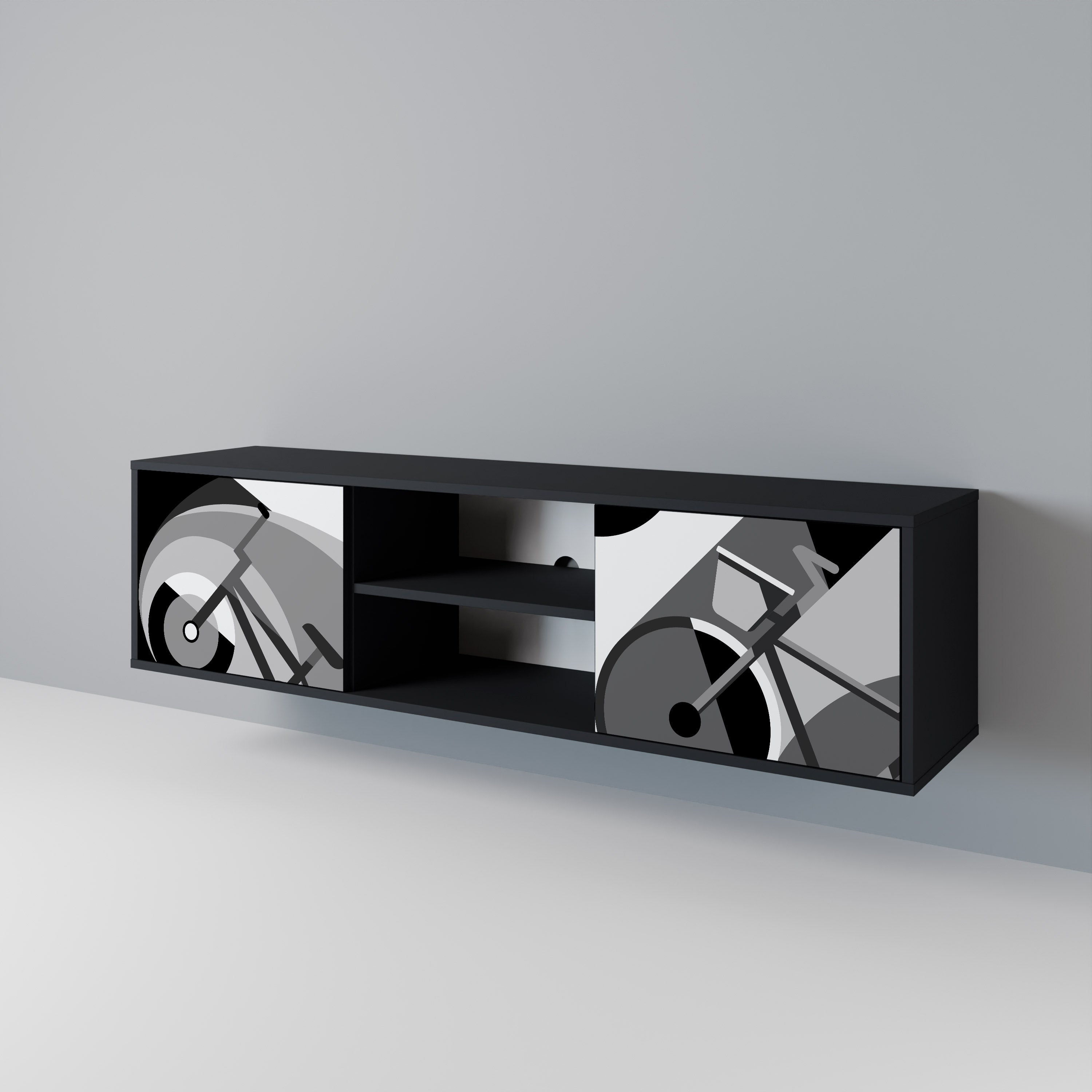 BIKE ENERGY 2-Door TV Cabinet