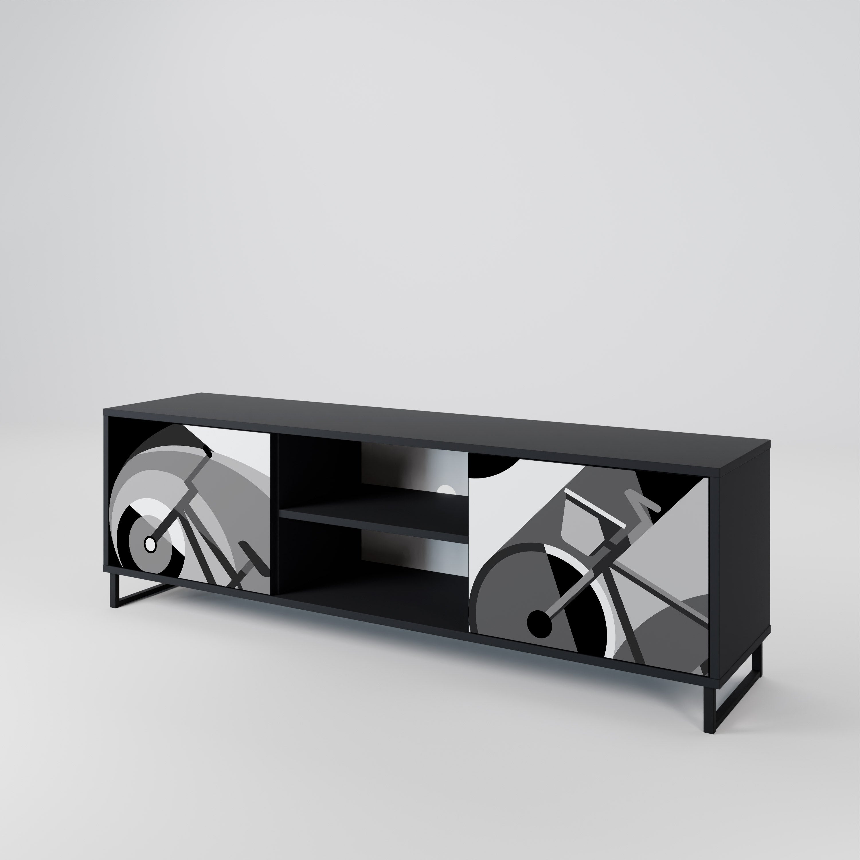 BIKE ENERGY 2-Door TV Cabinet