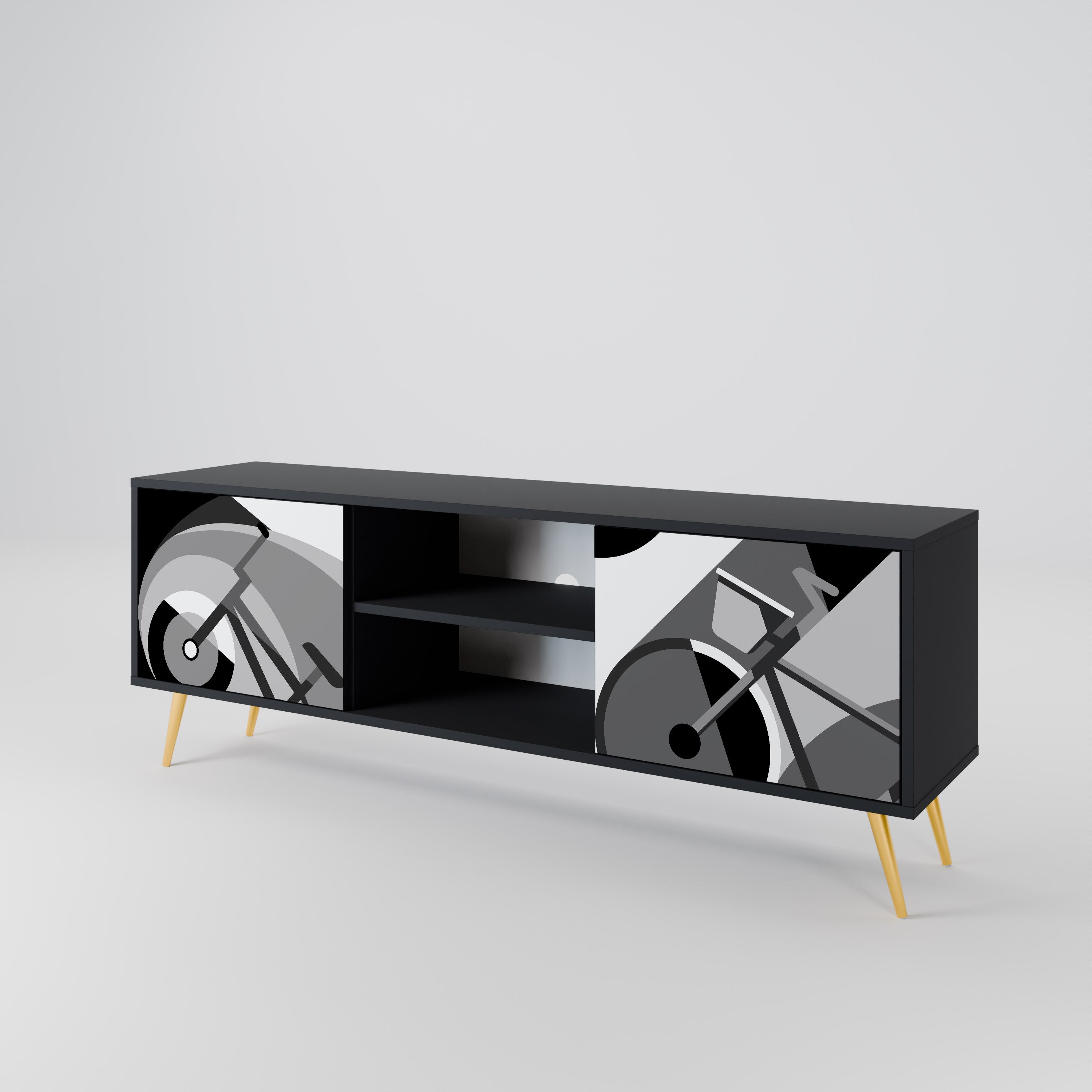 BIKE ENERGY 2-Door TV Cabinet