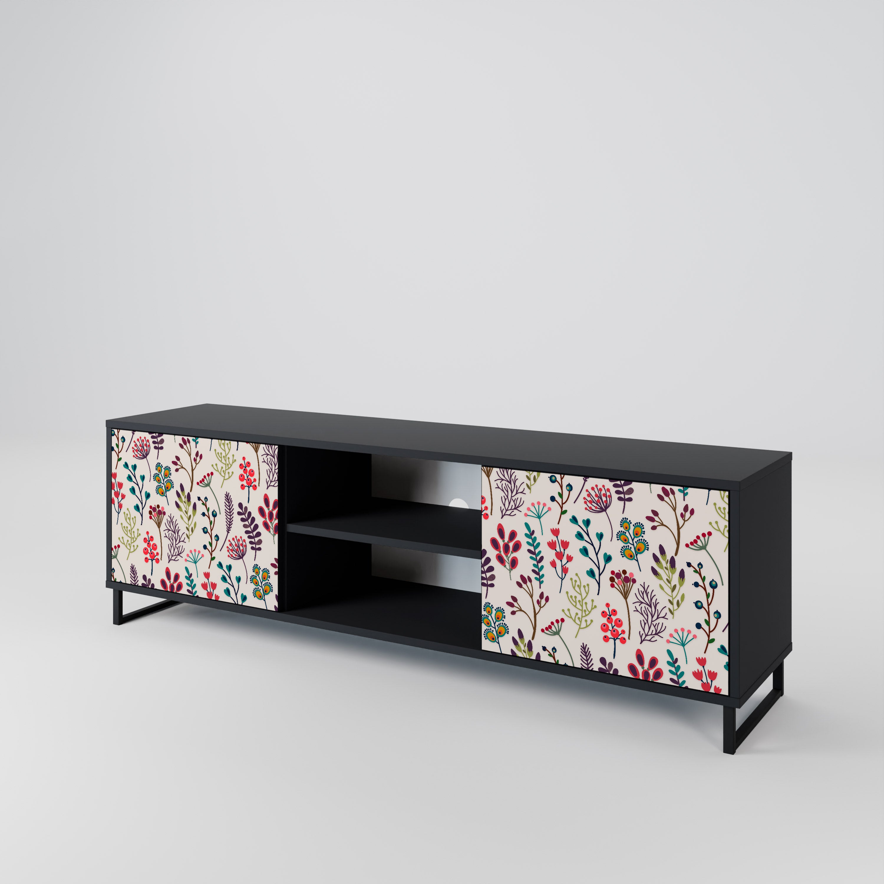 AUTUMN SUNDRIES 2-Door TV Cabinet