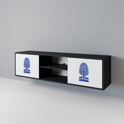 POLISH FOLK ART Dvoudveřový TV stolek