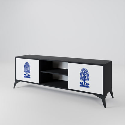 POLISH FOLK ART Dvoudveřový TV stolek