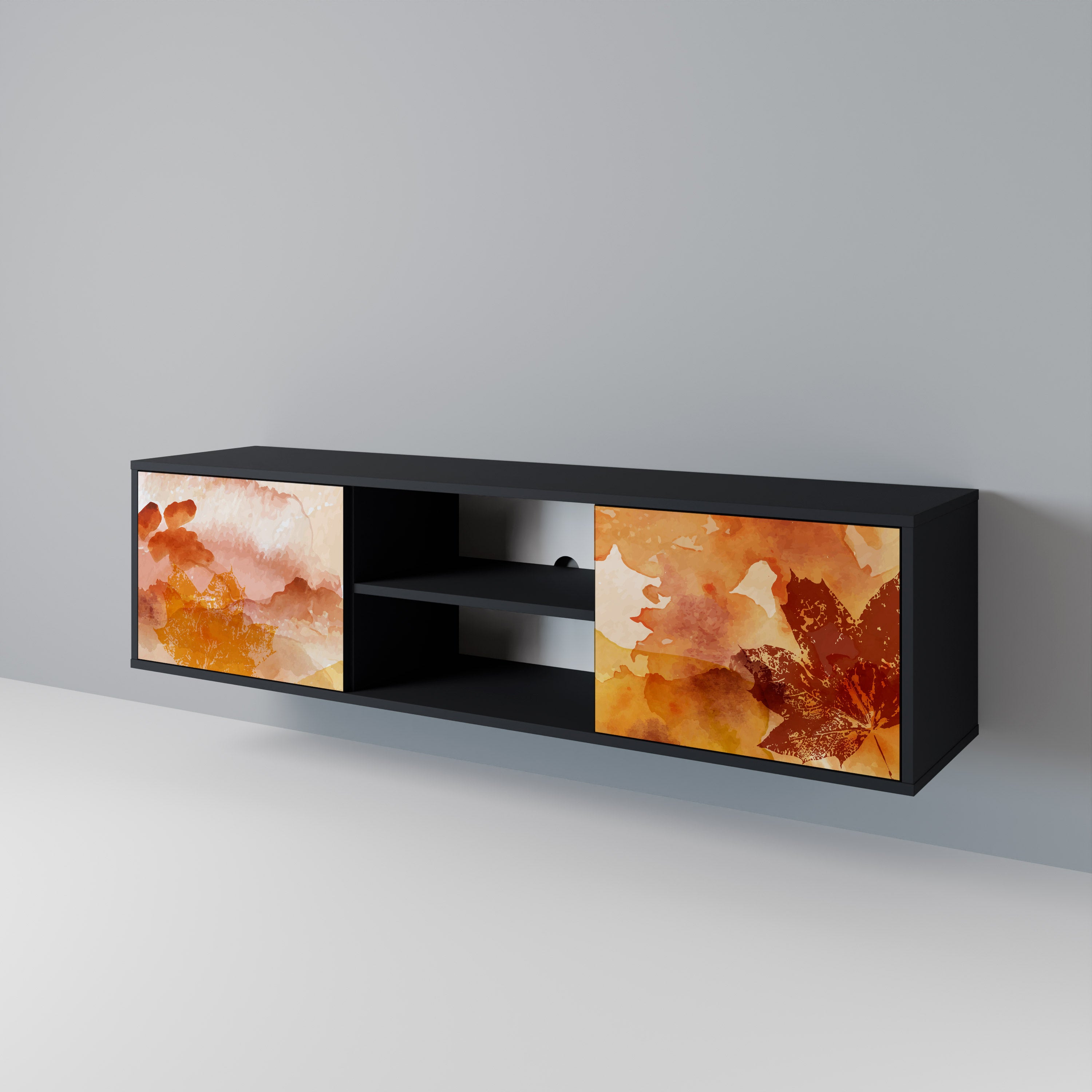 TRACES OF AUTUMN 2-Door TV Cabinet