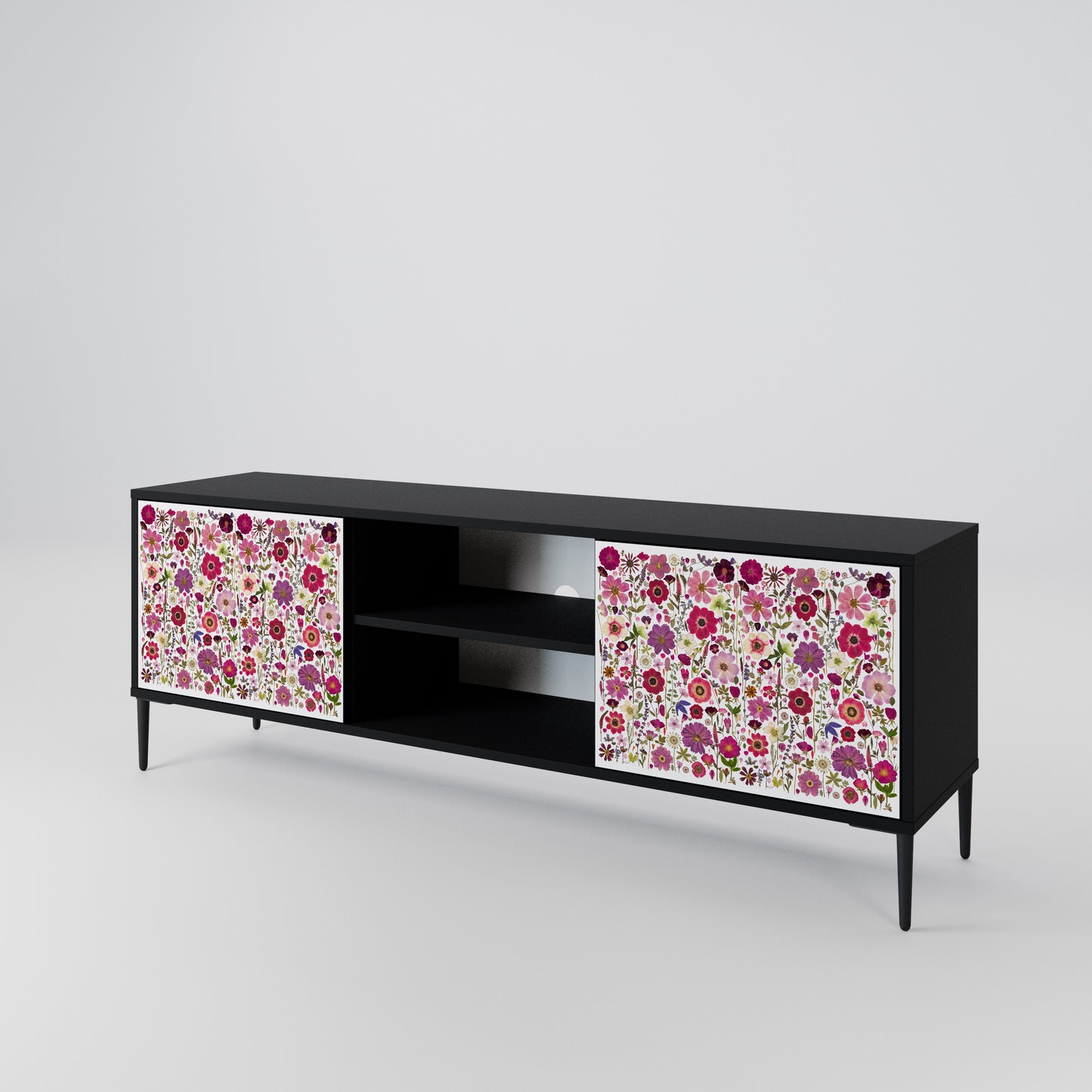 PETAL GARDEN Dvoudveřový TV stolek