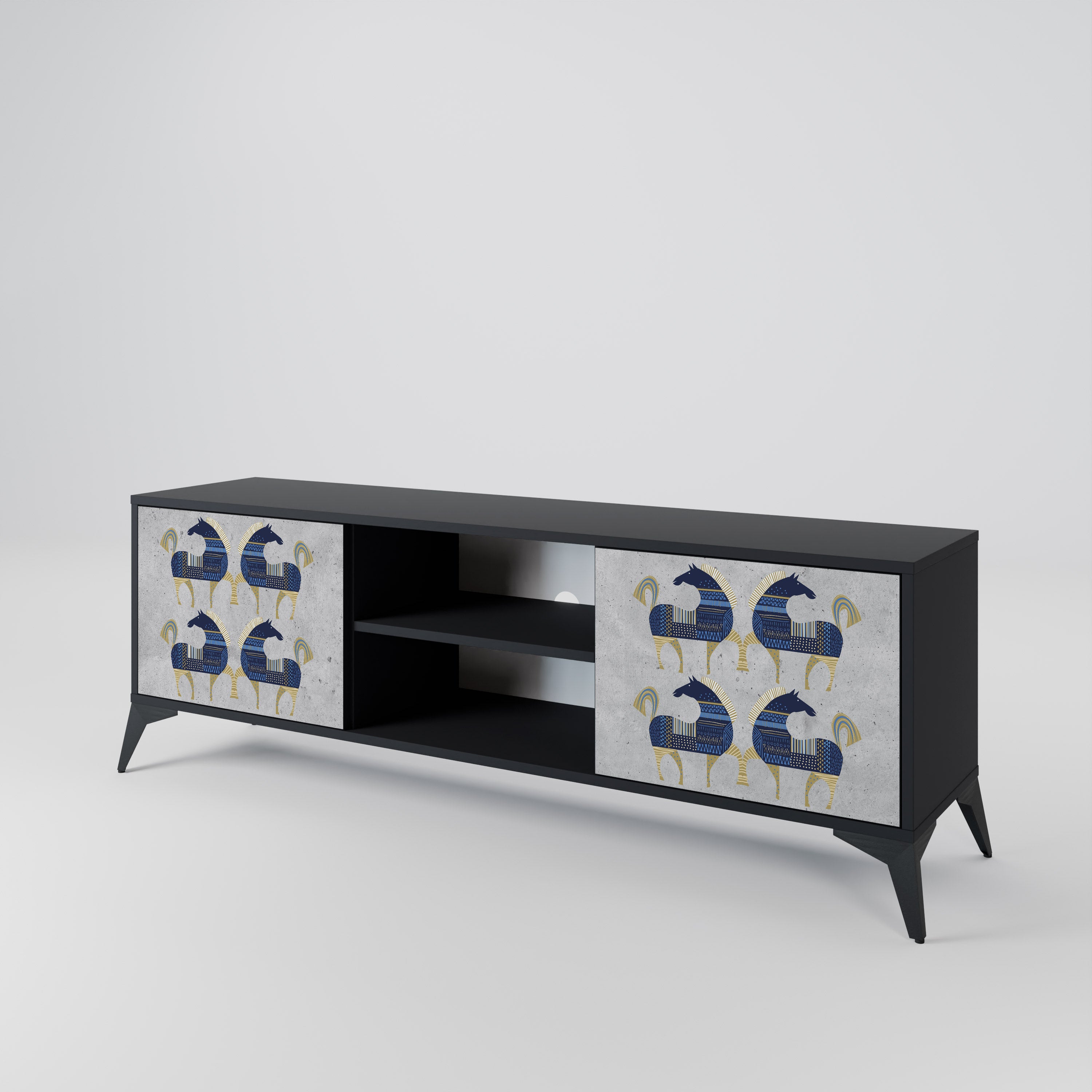 MAJESTIC STEED 2-Door TV Cabinet