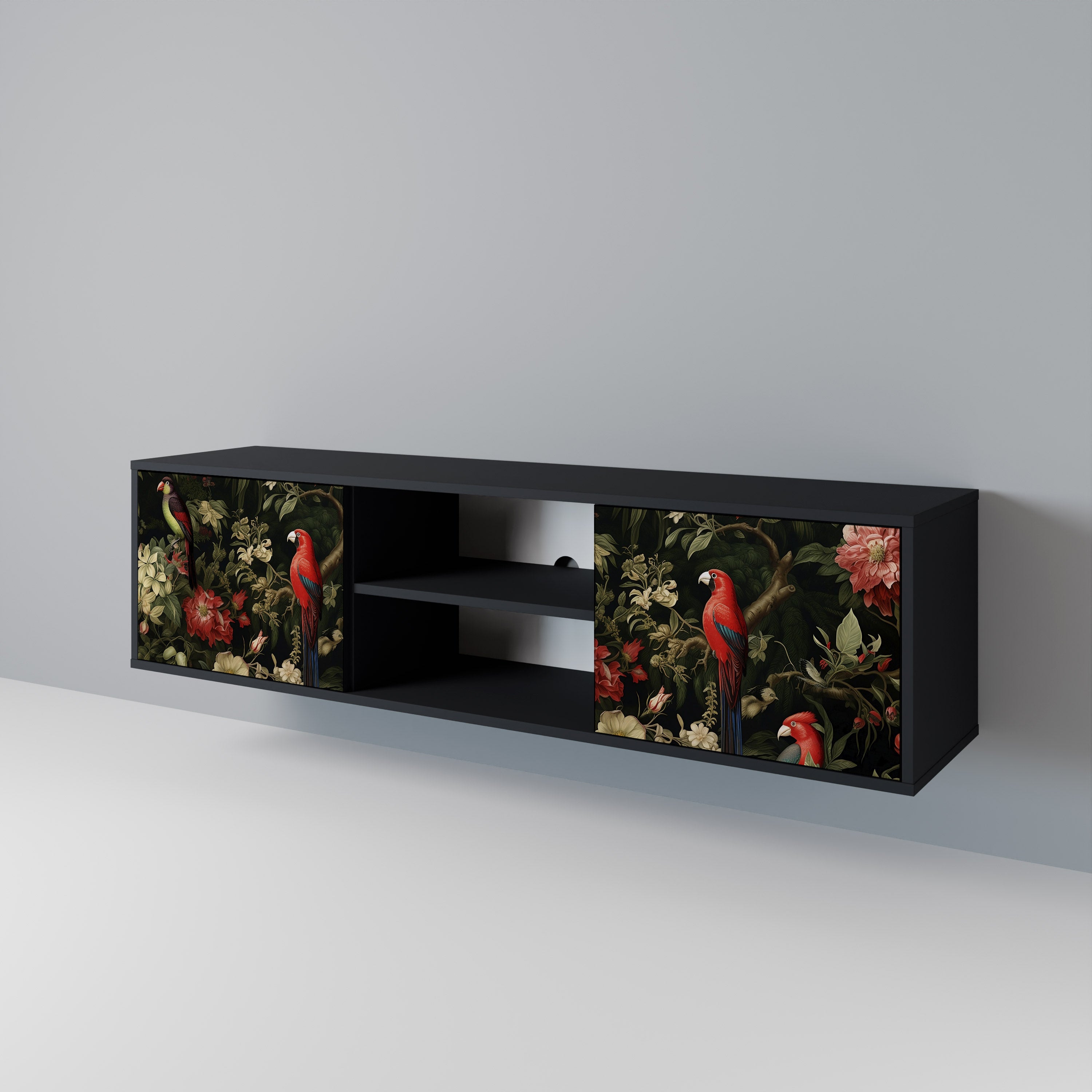 AVIAN GREENERY 2-Door TV Cabinet