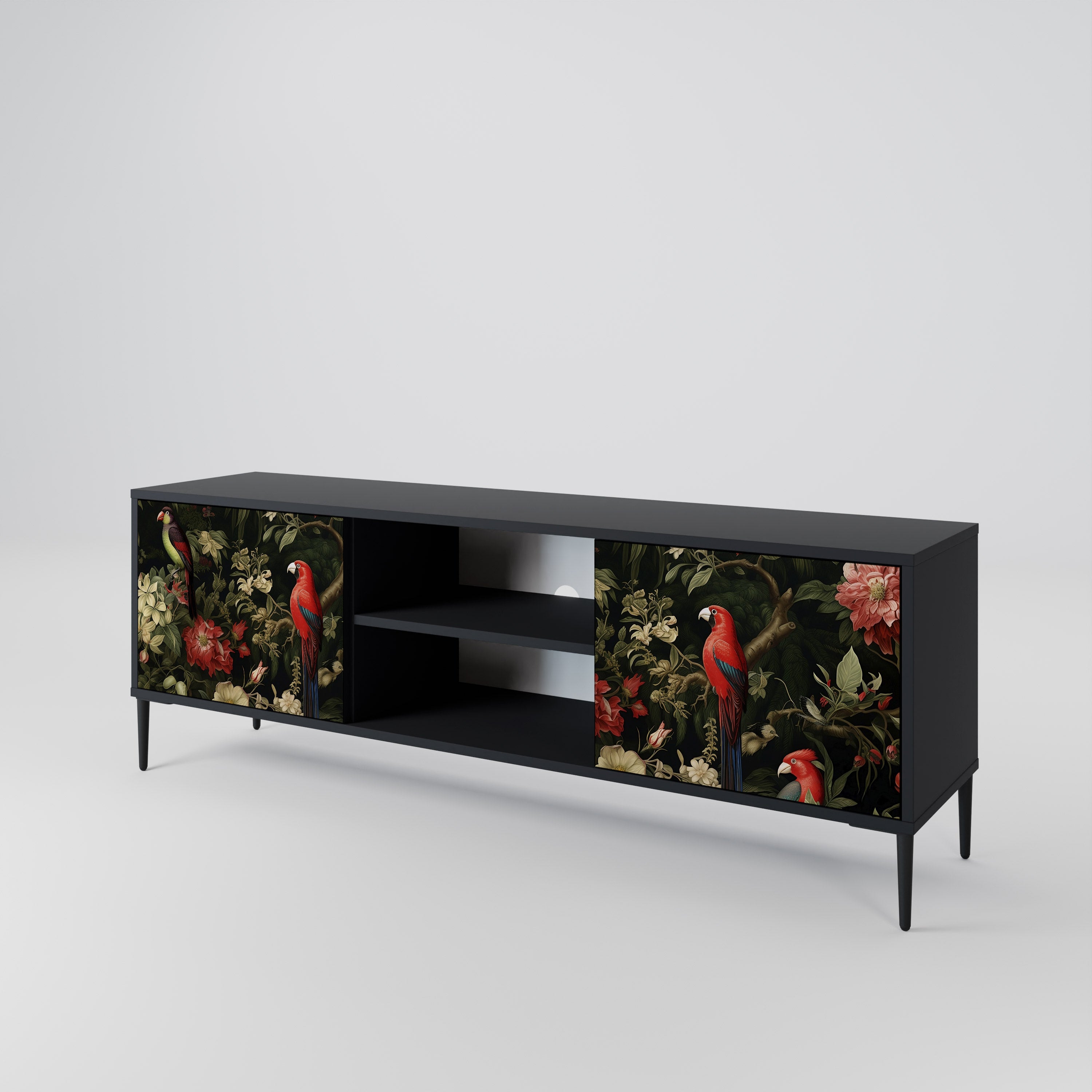 AVIAN GREENERY 2-Door TV Cabinet