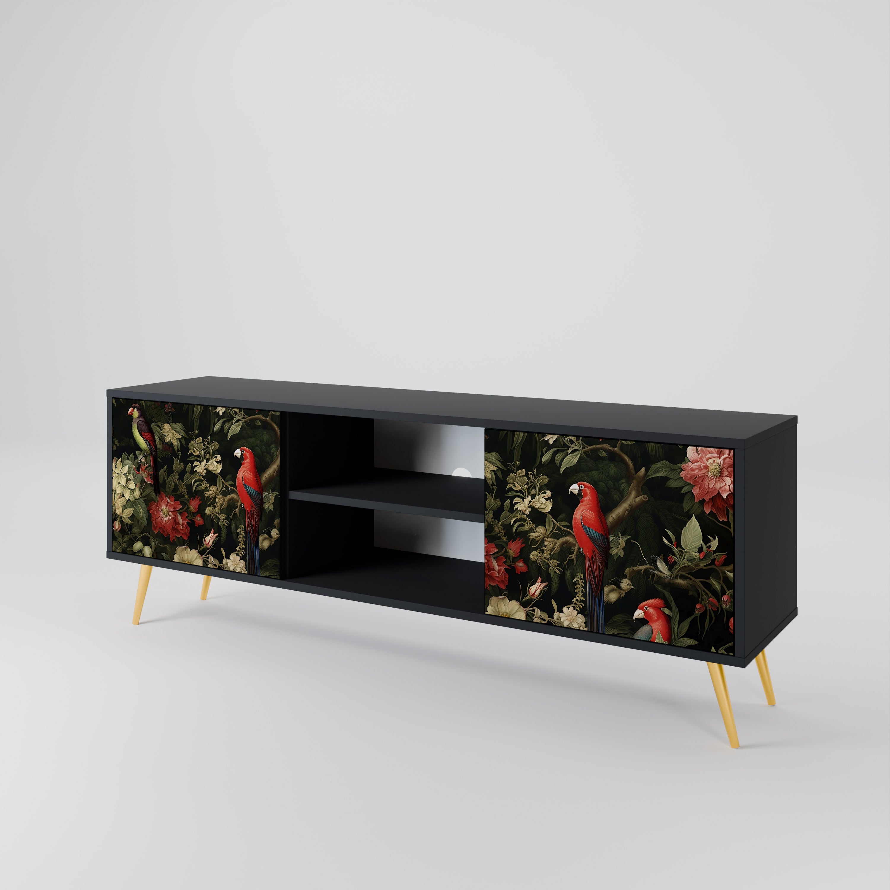 AVIAN GREENERY 2-Door TV Cabinet