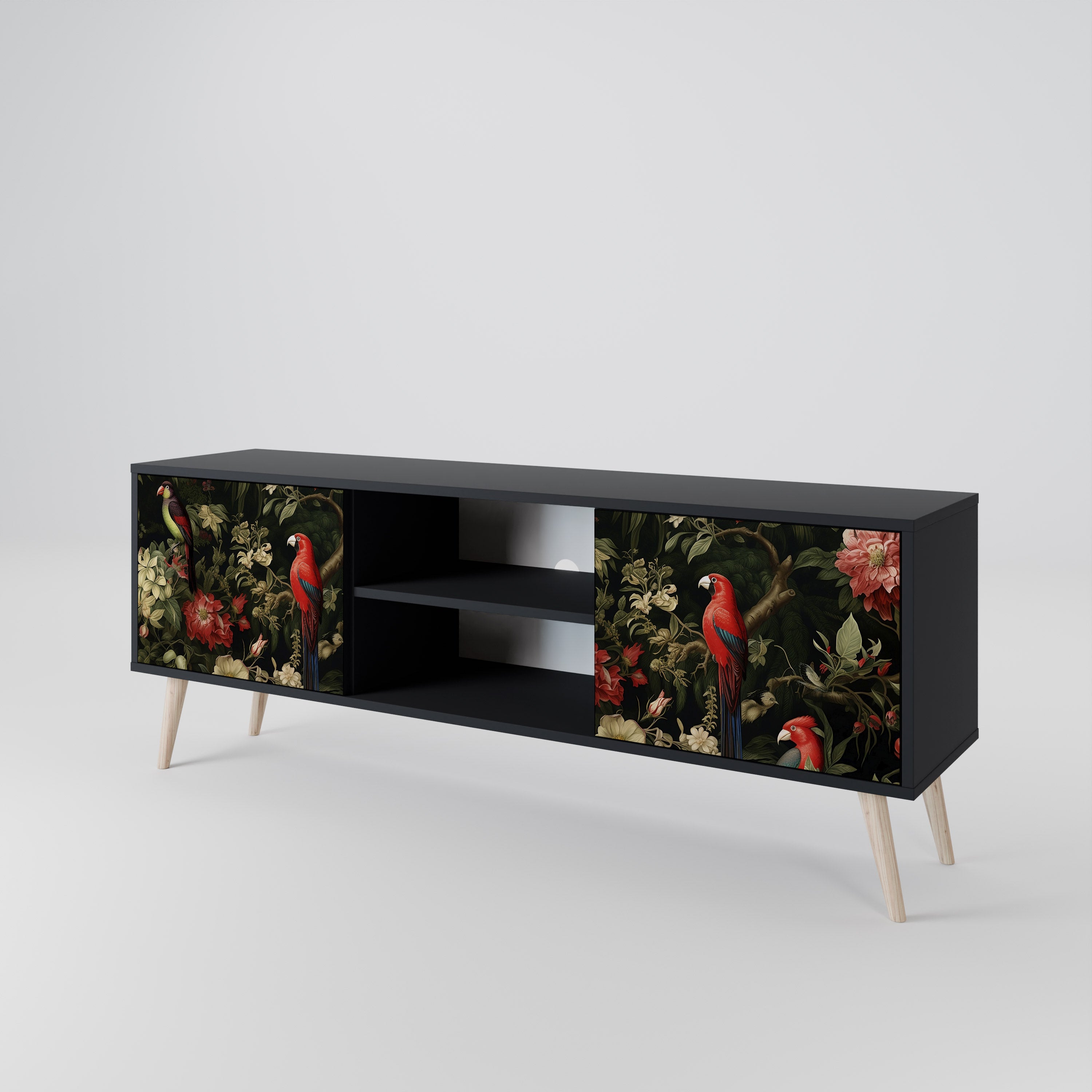 AVIAN GREENERY 2-Door TV Cabinet
