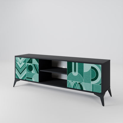 HARMONIC GRID Dvoudveřový TV stolek