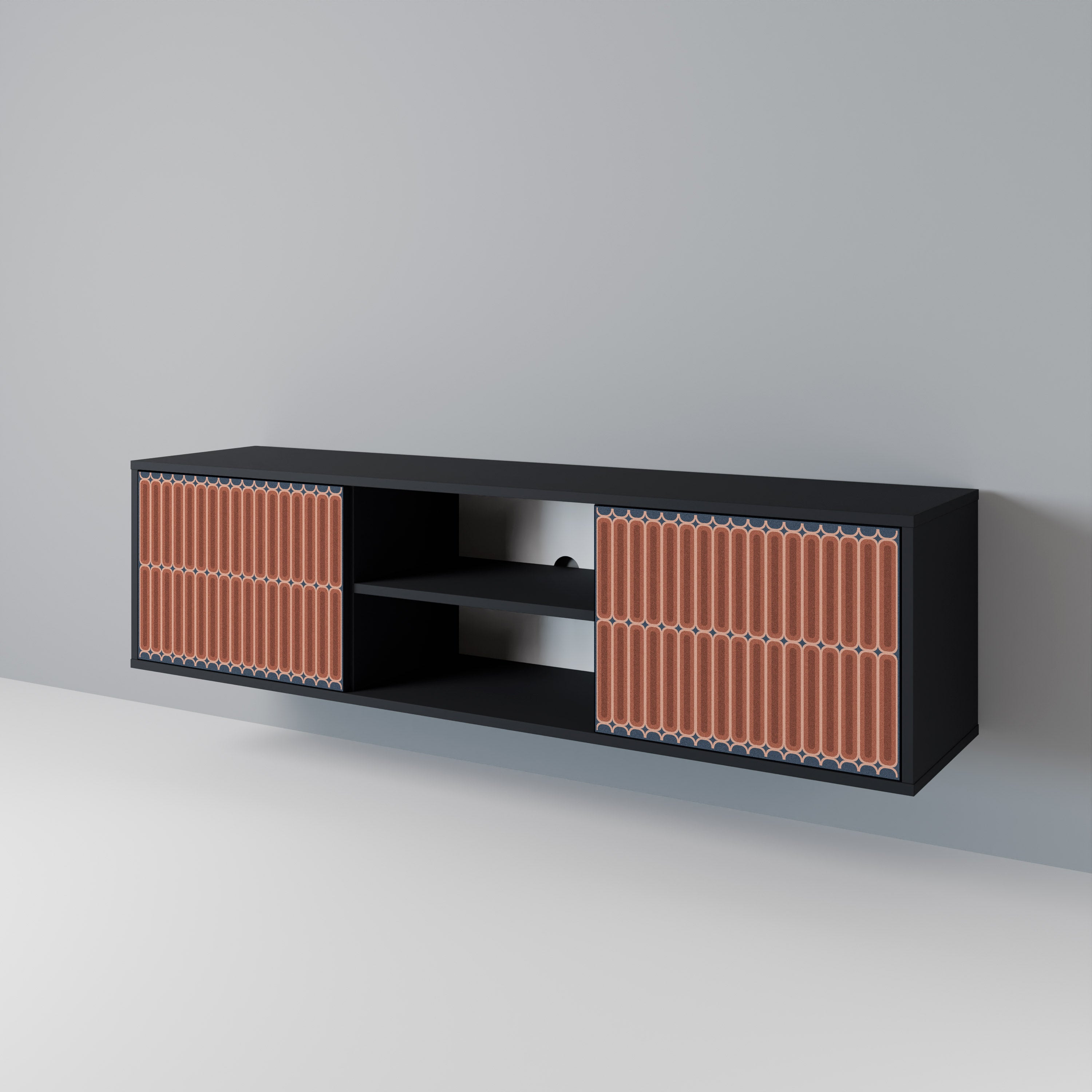 HYPNOTIC GATE 2-Door TV Cabinet