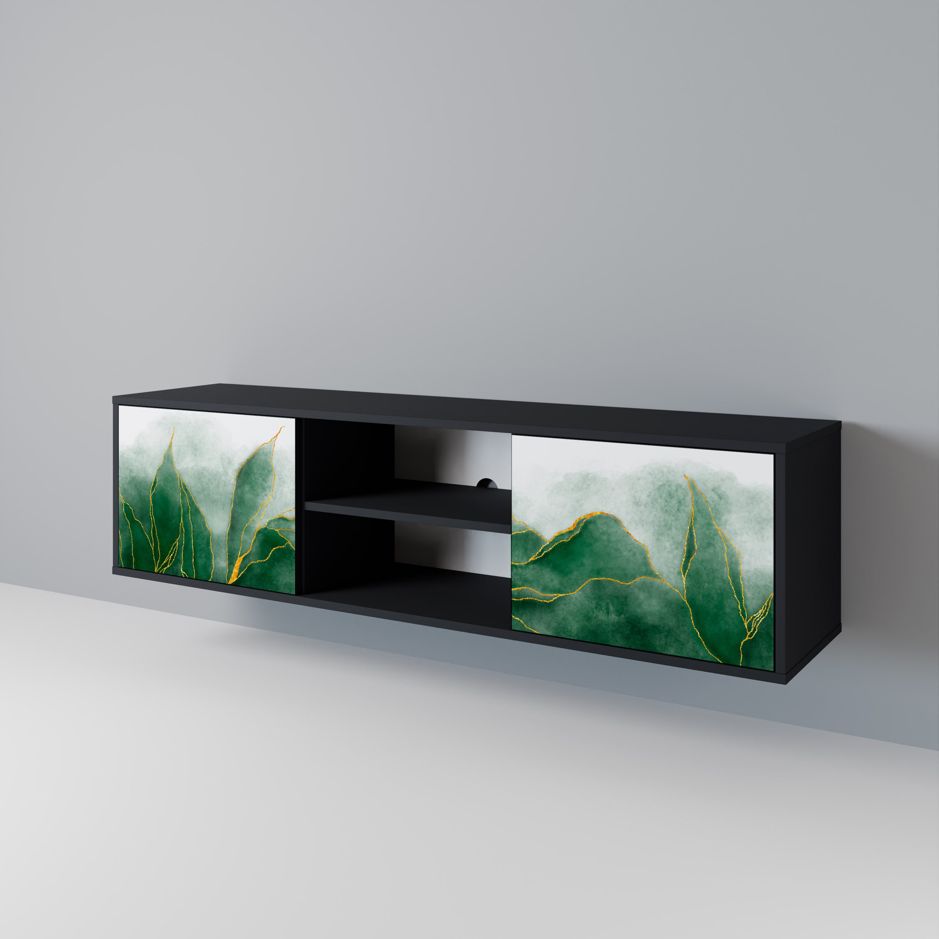 EXPENSIVE NATURE 2-Door TV Cabinet