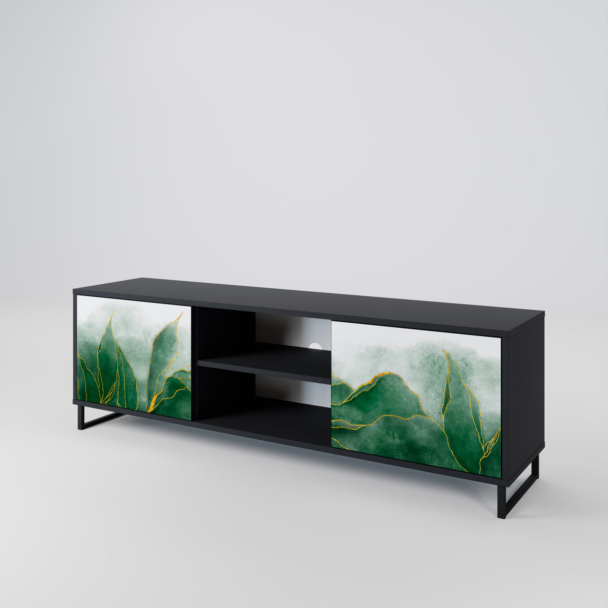 EXPENSIVE NATURE Dvoudveřový TV stolek