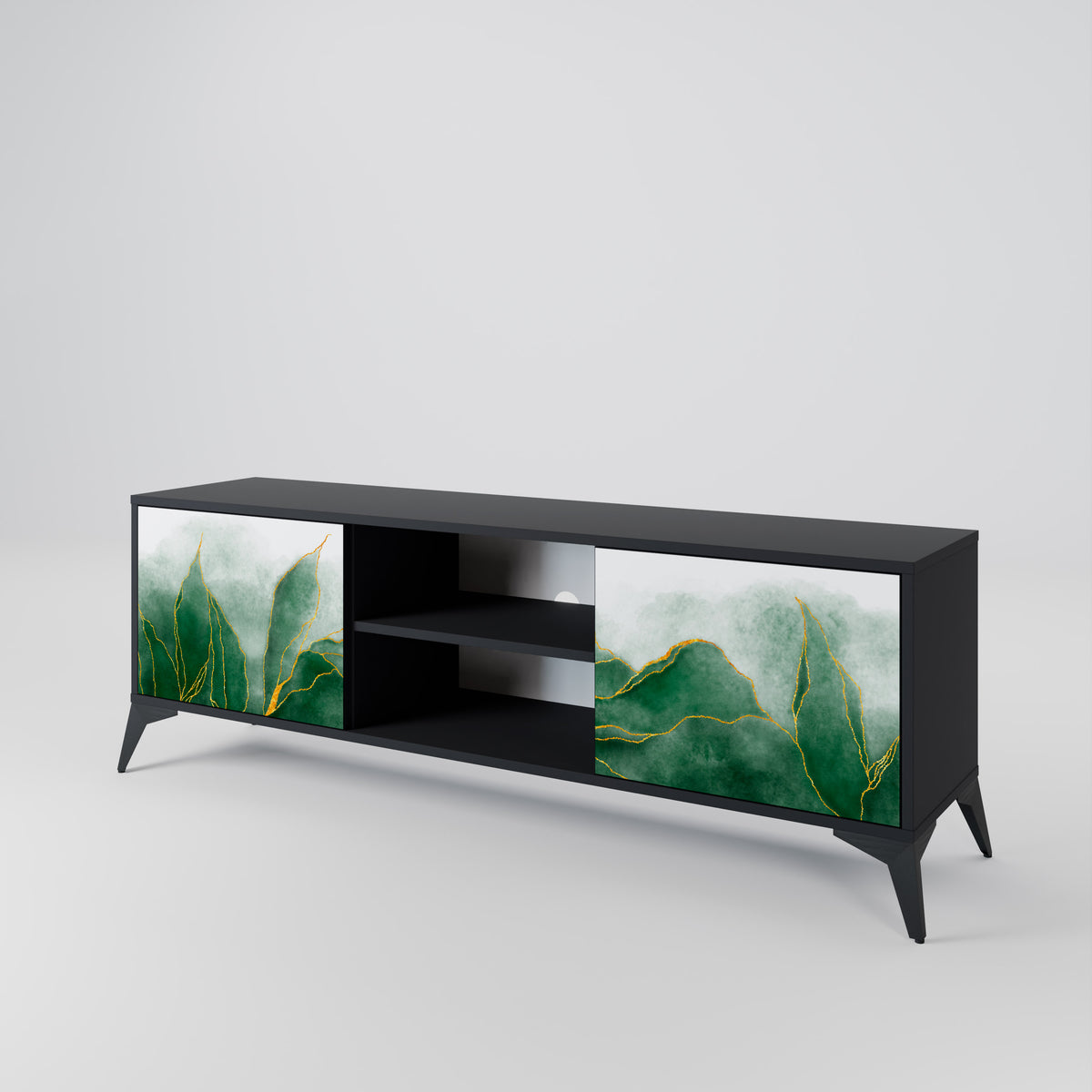 EXPENSIVE NATURE Dvoudveřový TV stolek