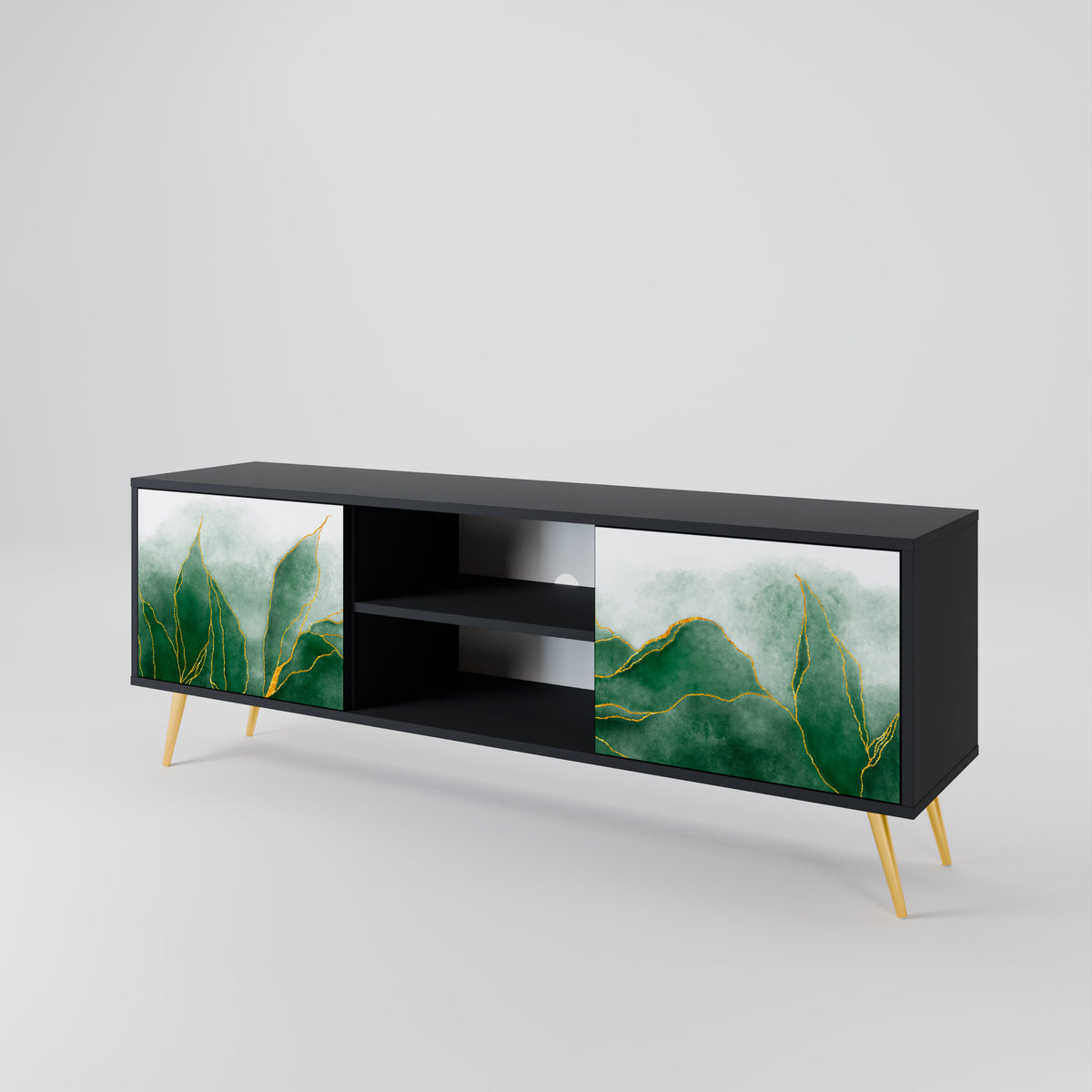 EXPENSIVE NATURE Dvoudveřový TV stolek