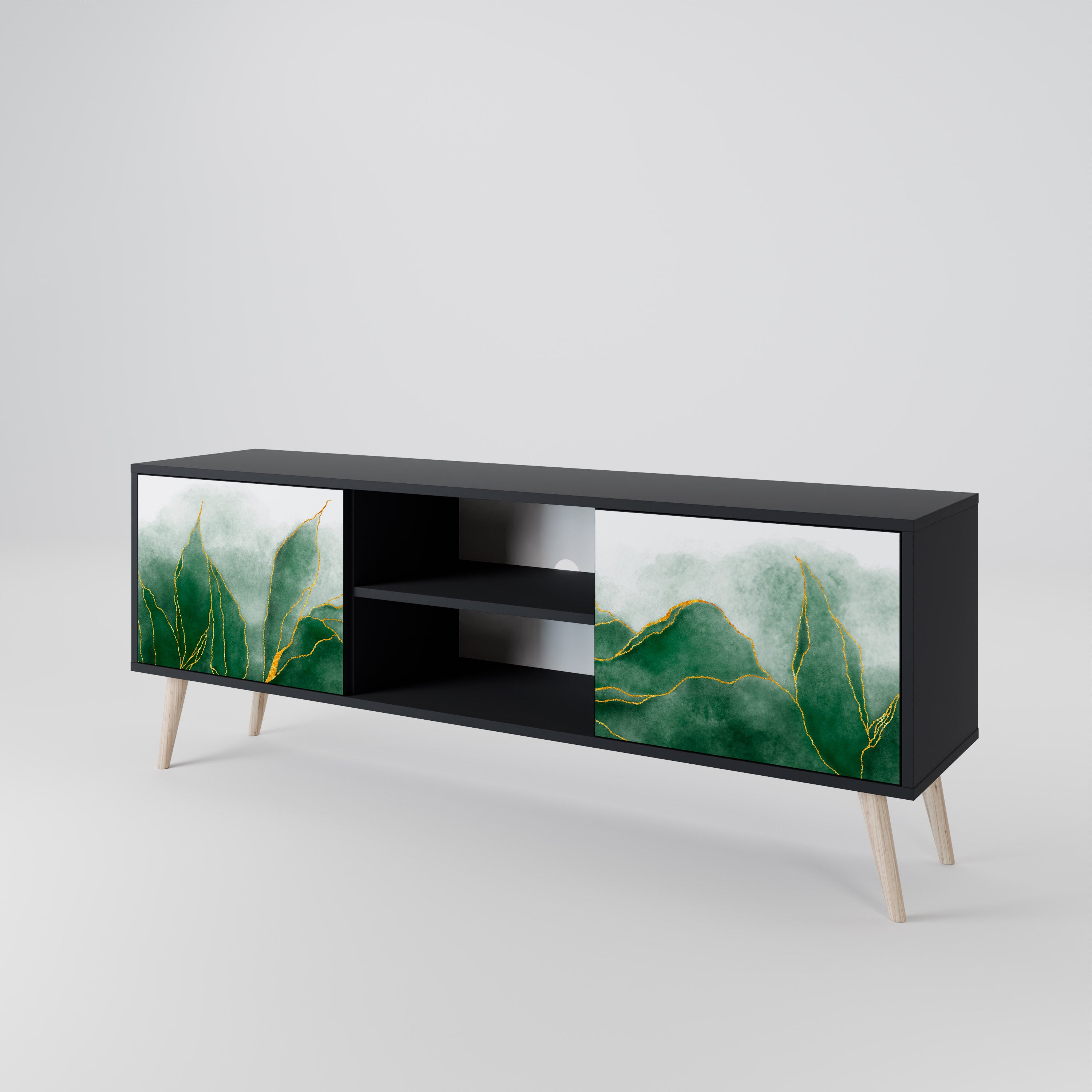 EXPENSIVE NATURE 2-Door TV Cabinet