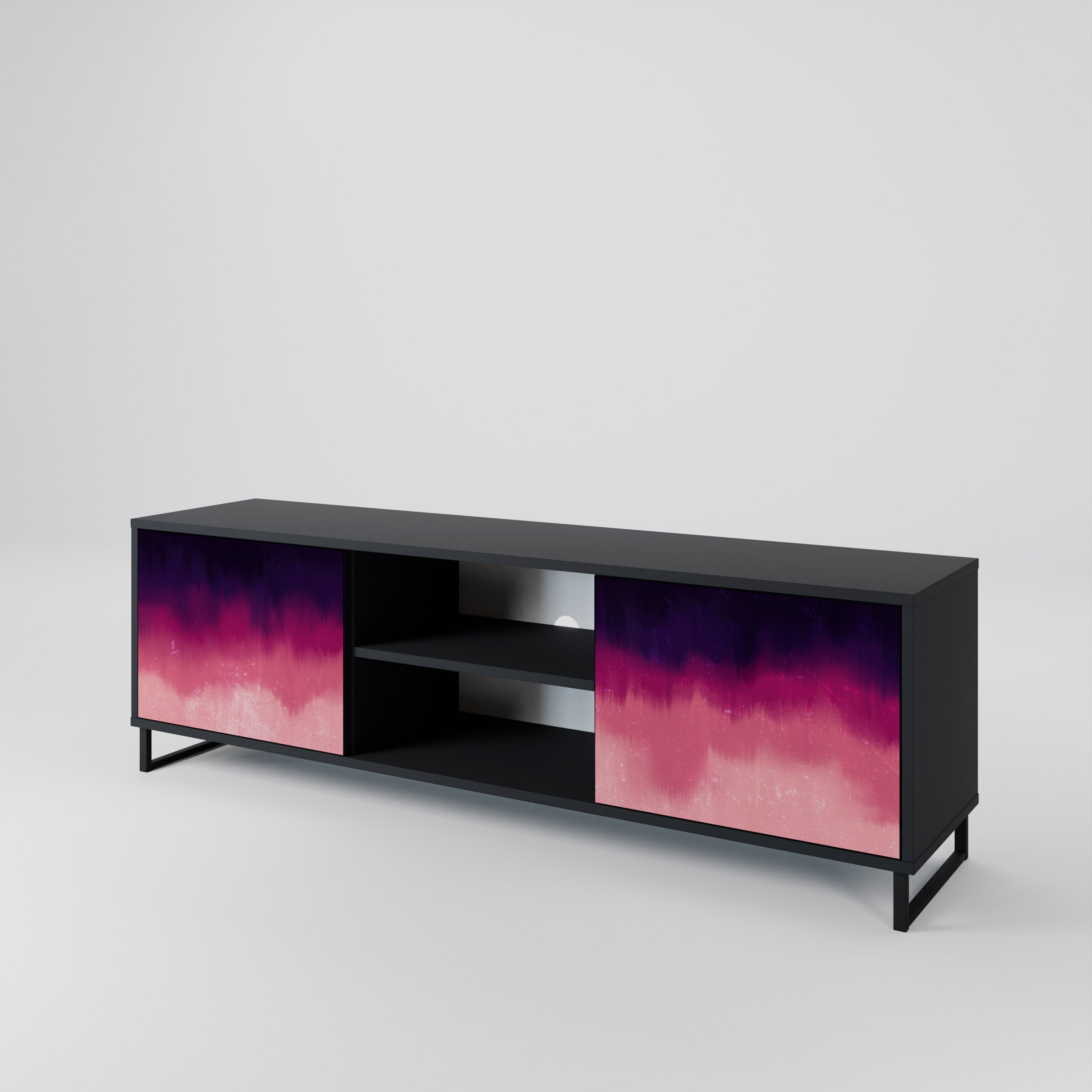 AURORA BOREALIS 2-Door TV Cabinet