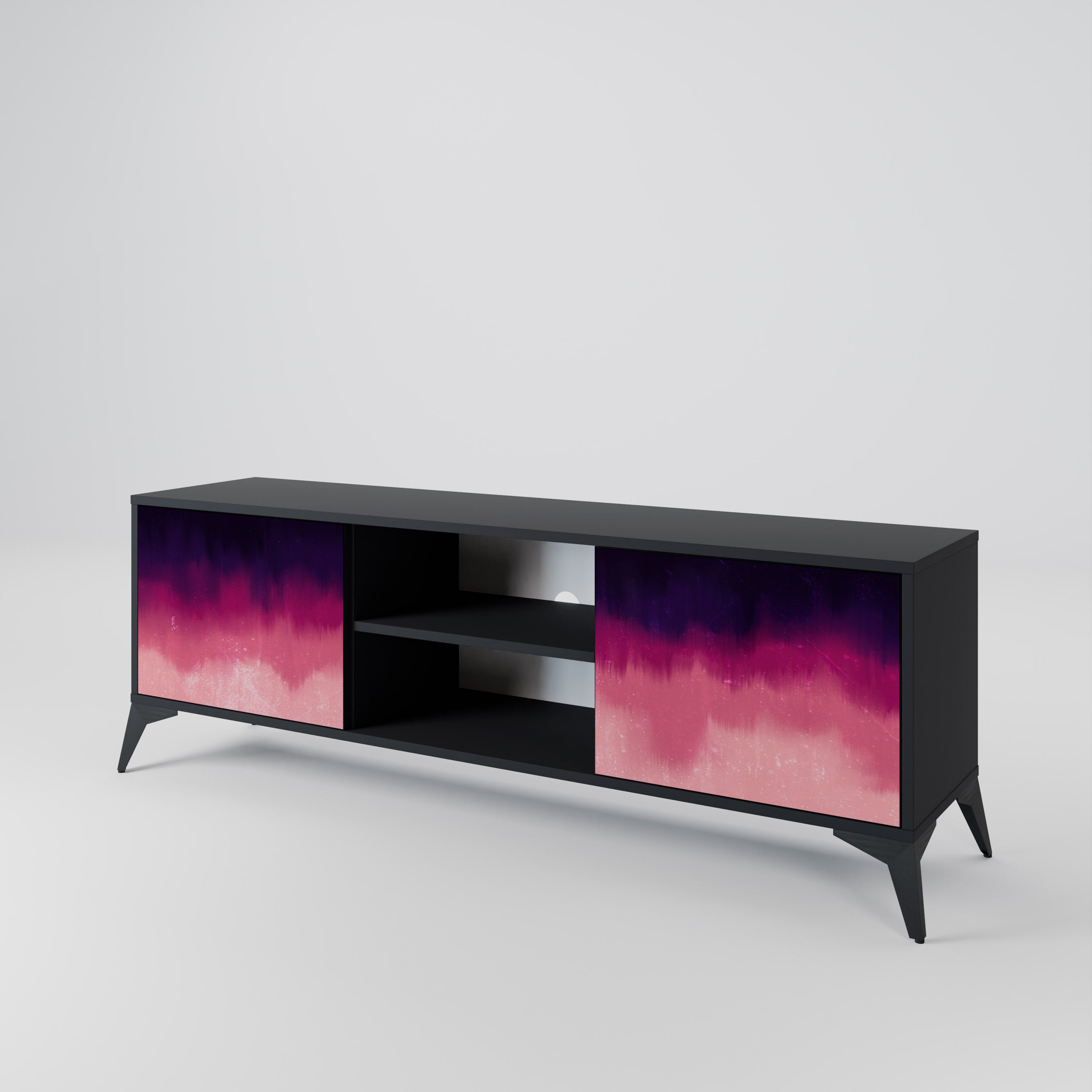 AURORA BOREALIS 2-Door TV Cabinet