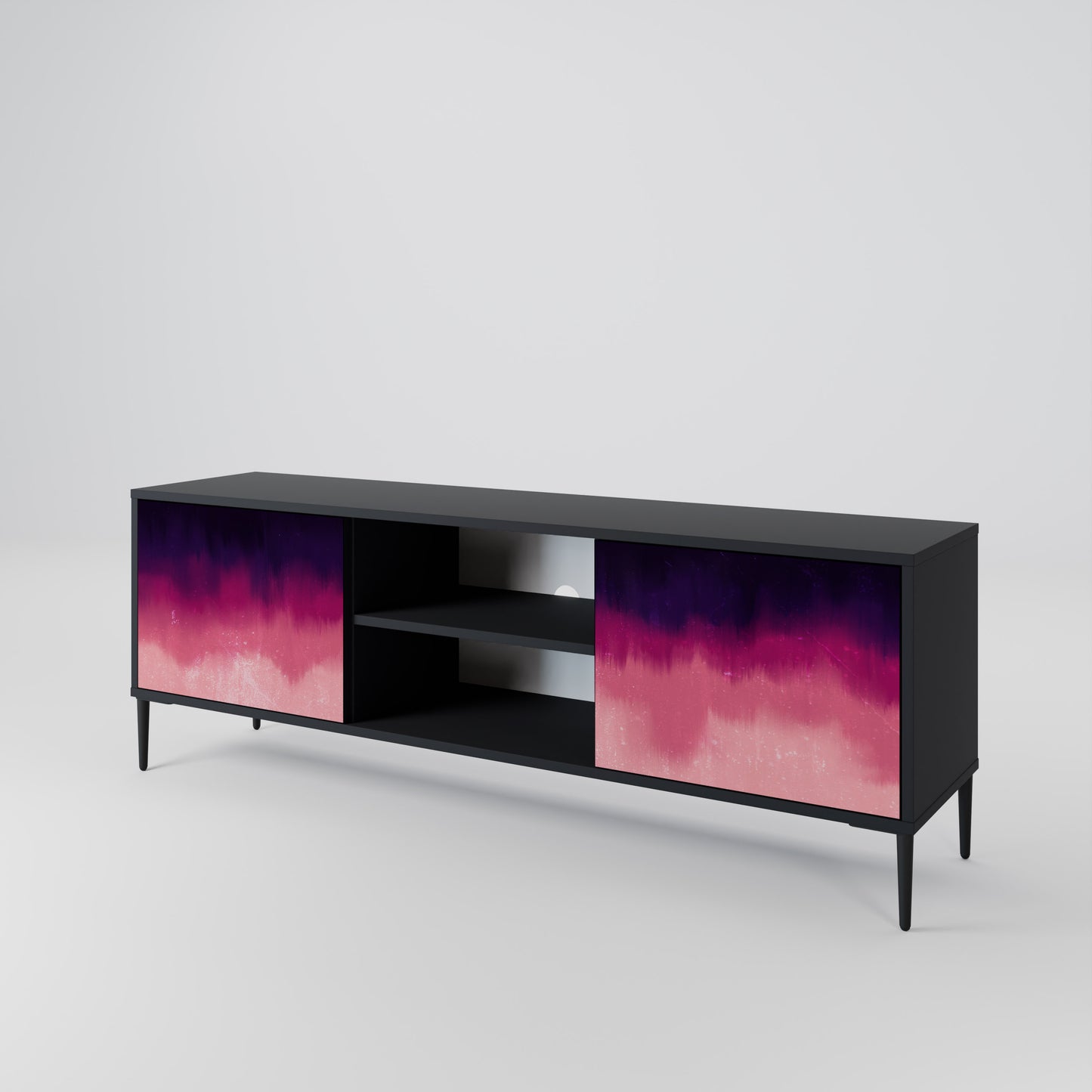 AURORA BOREALIS Dvoudveřový TV stolek