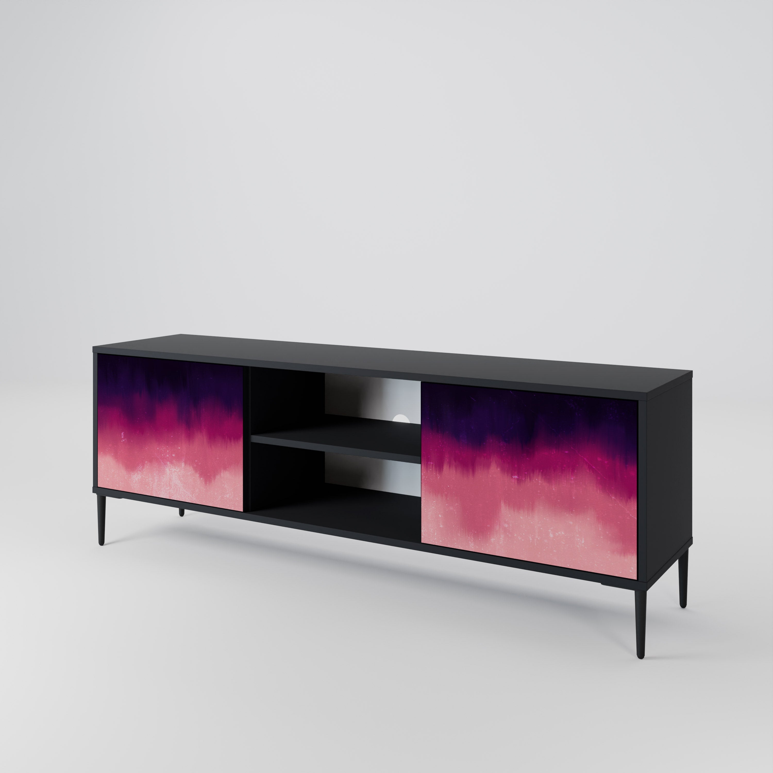 AURORA BOREALIS 2-Door TV Cabinet