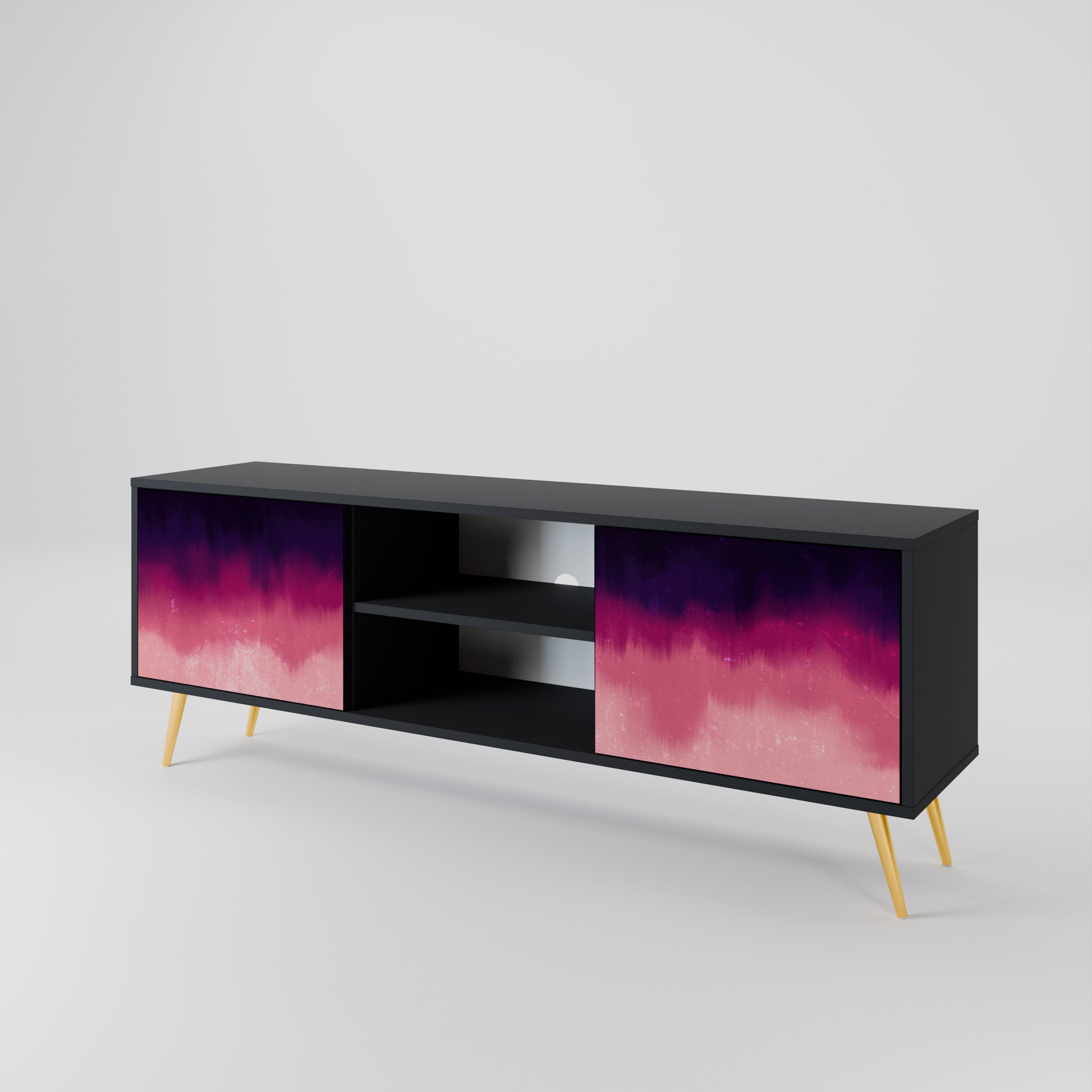 AURORA BOREALIS 2-Door TV Cabinet