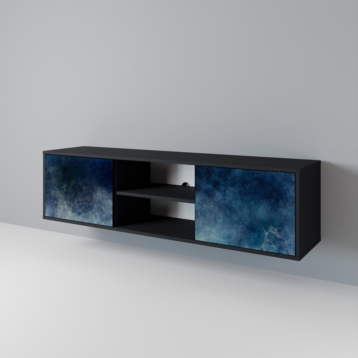 CELESTIAL FALL Dvoudveřový TV stolek