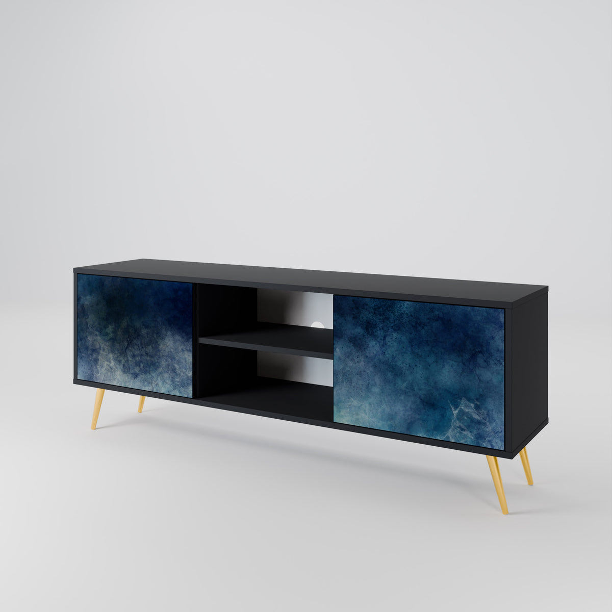 CELESTIAL FALL Dvoudveřový TV stolek