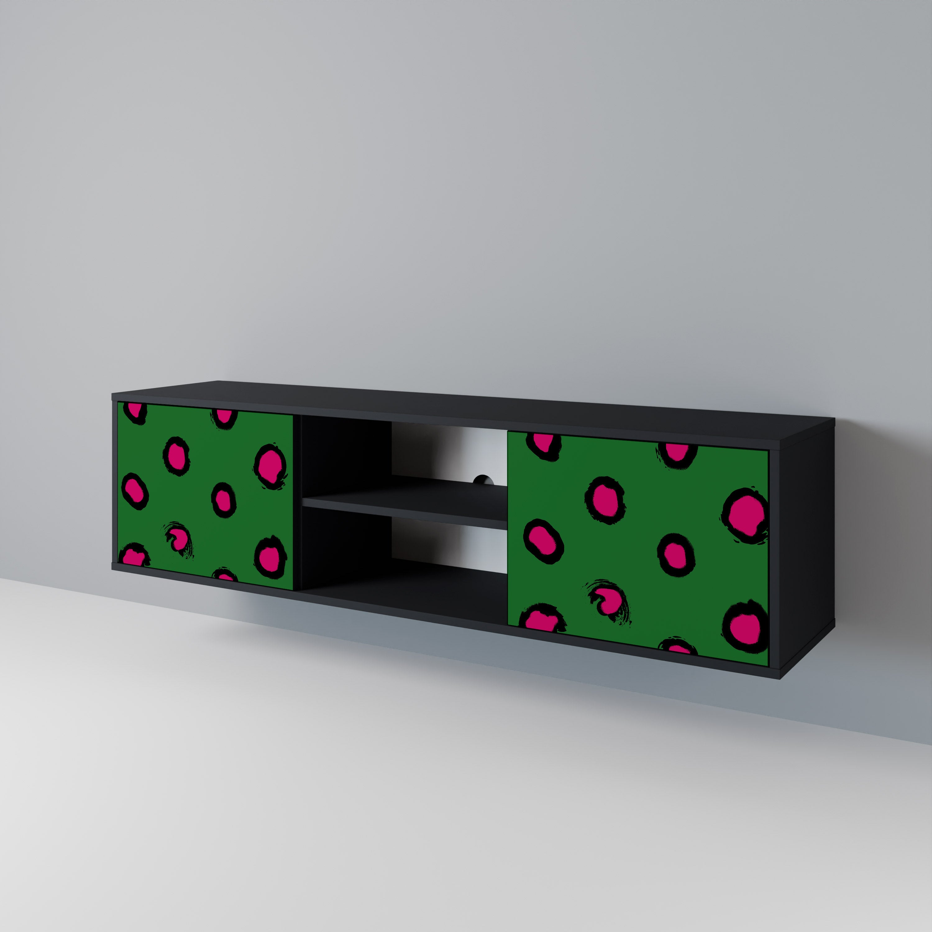 FUNKY SPOTS 2-Door TV Cabinet
