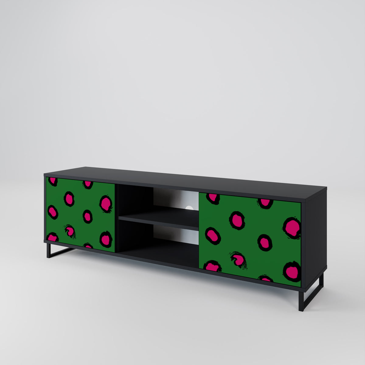 FUNKY SPOTS Dvoudveřový TV stolek