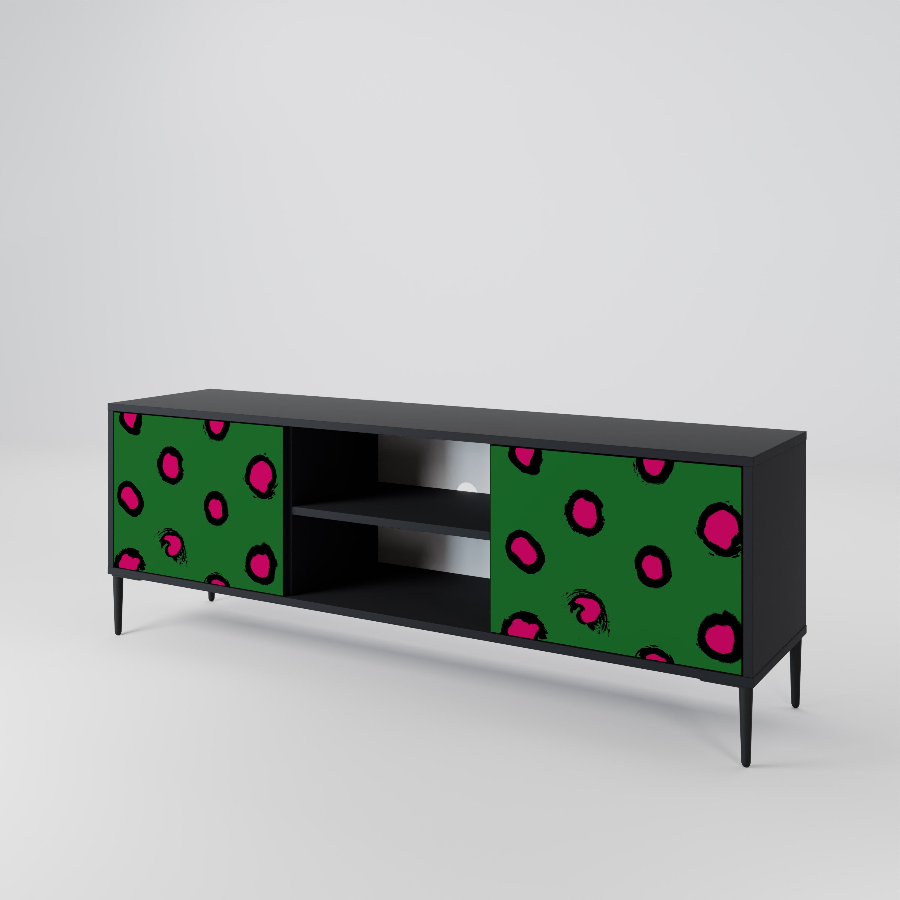 FUNKY SPOTS 2-Door TV Cabinet