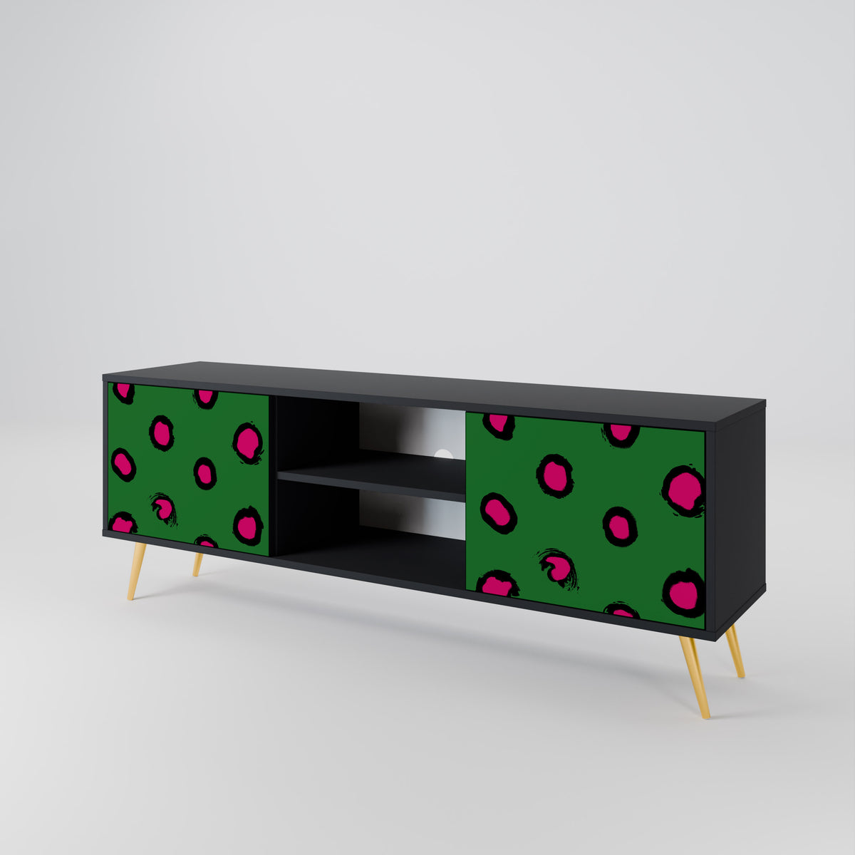 FUNKY SPOTS Dvoudveřový TV stolek