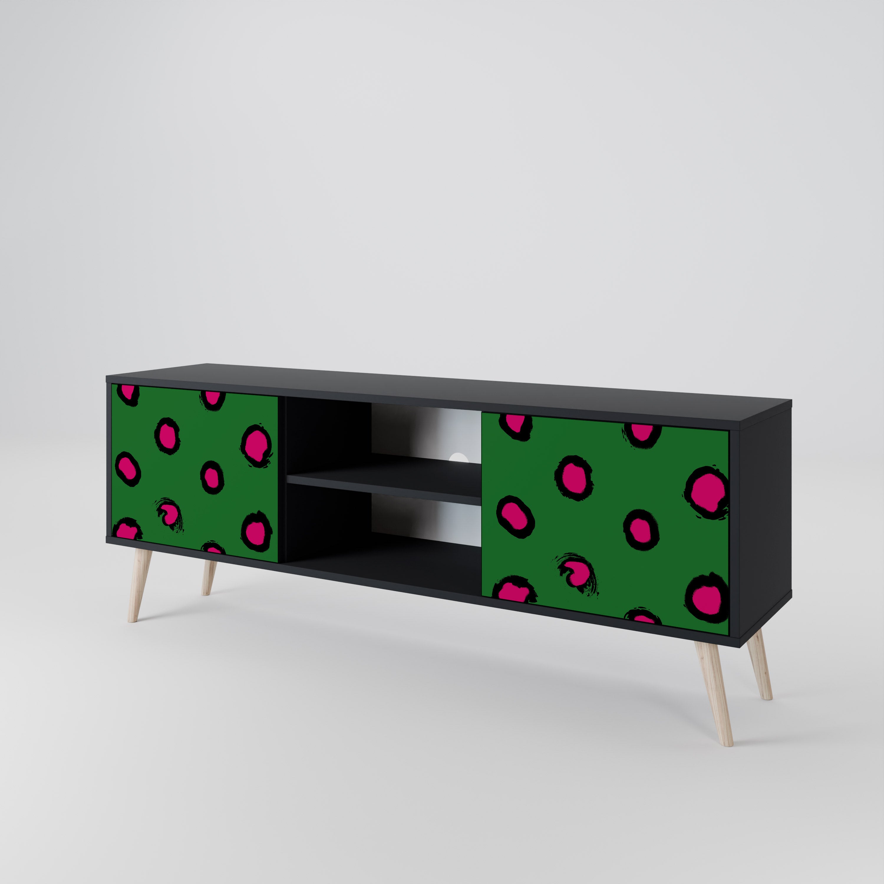 FUNKY SPOTS 2-Door TV Cabinet