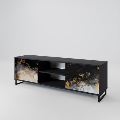 MARBLE OF TOMMORROW Dvoudveřový TV stolek