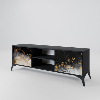 MARBLE OF TOMMORROW Dvoudveřový TV stolek