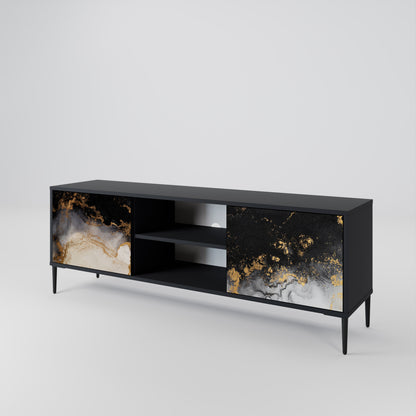 MARBLE OF TOMMORROW Dvoudveřový TV stolek