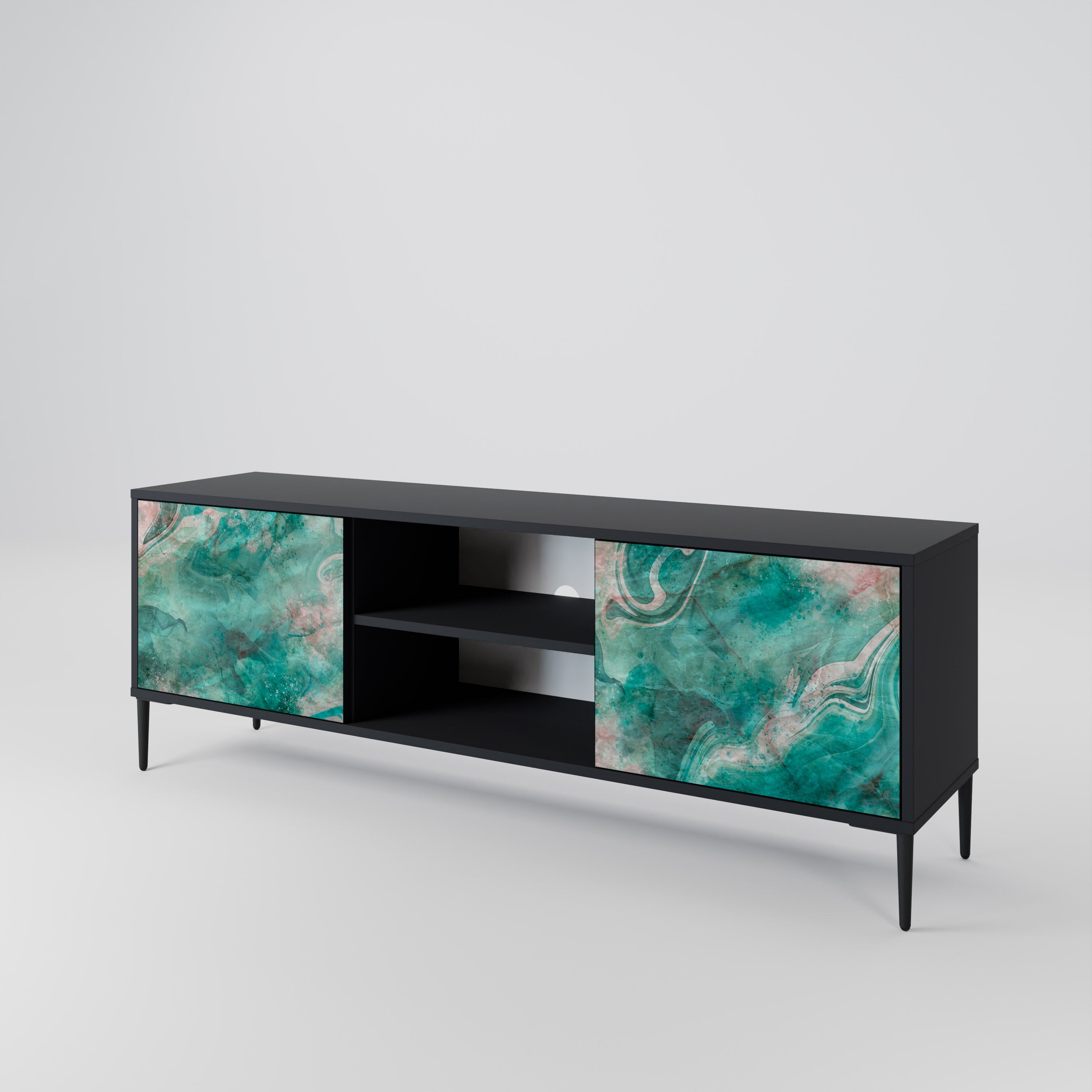 ABSTRACT ALCHEMY 2-Door TV Cabinet