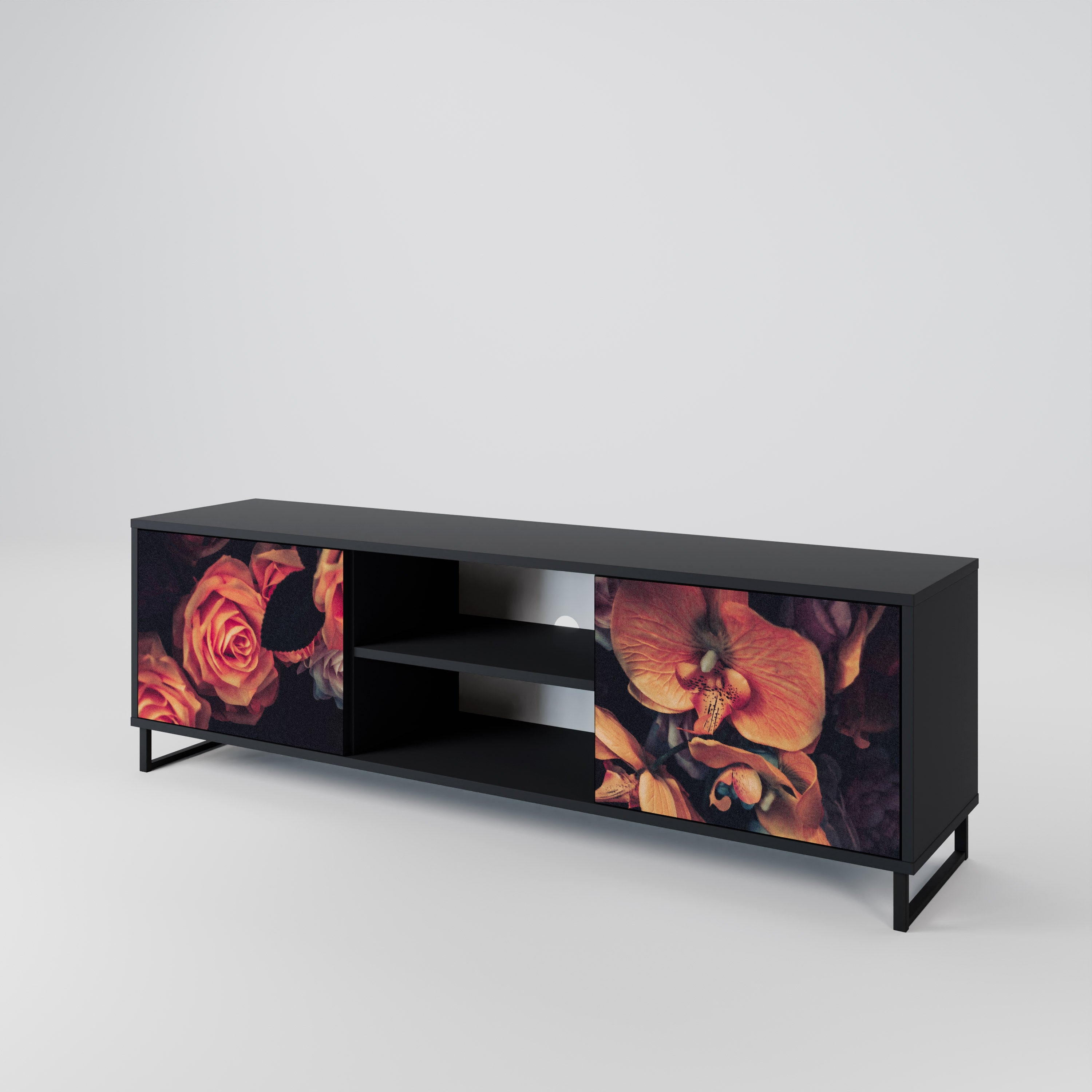 NEVERENDING BLOOM 2-Door TV Cabinet