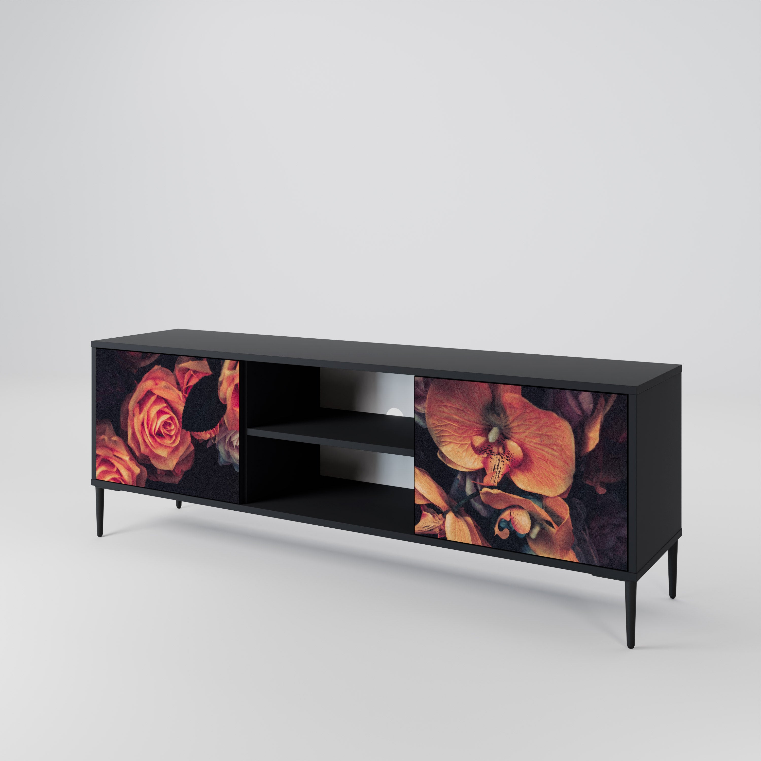 NEVERENDING BLOOM 2-Door TV Cabinet
