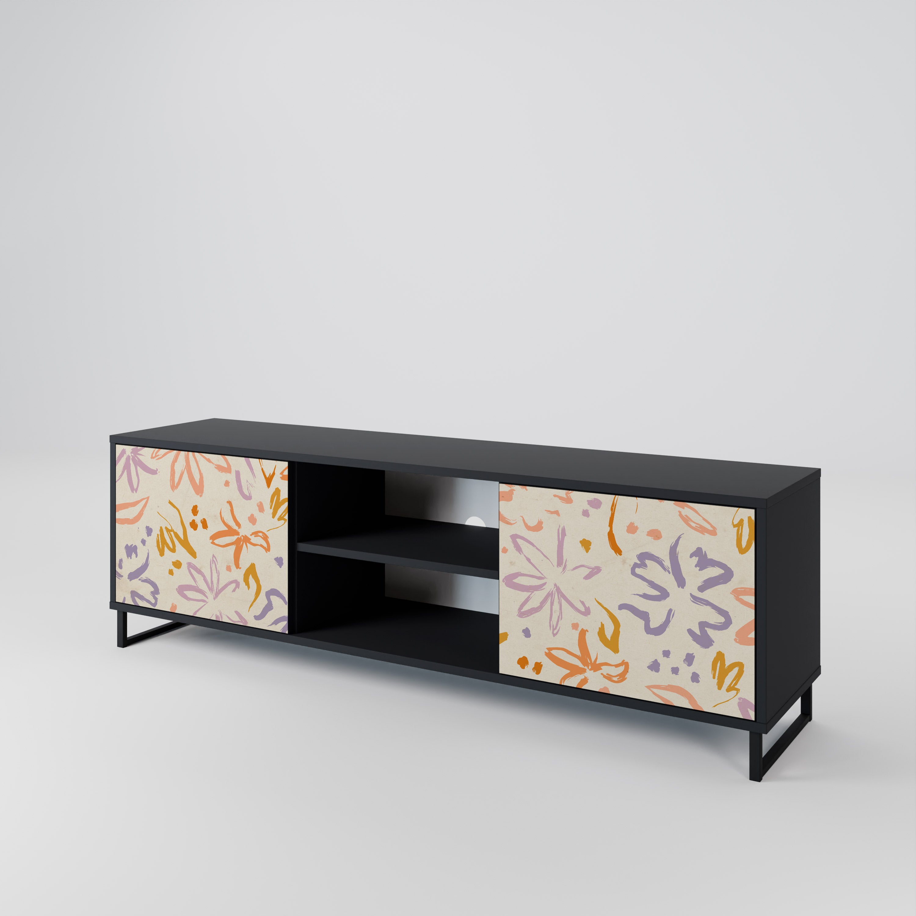 SPRING WHIMSY 2-Door TV Cabinet