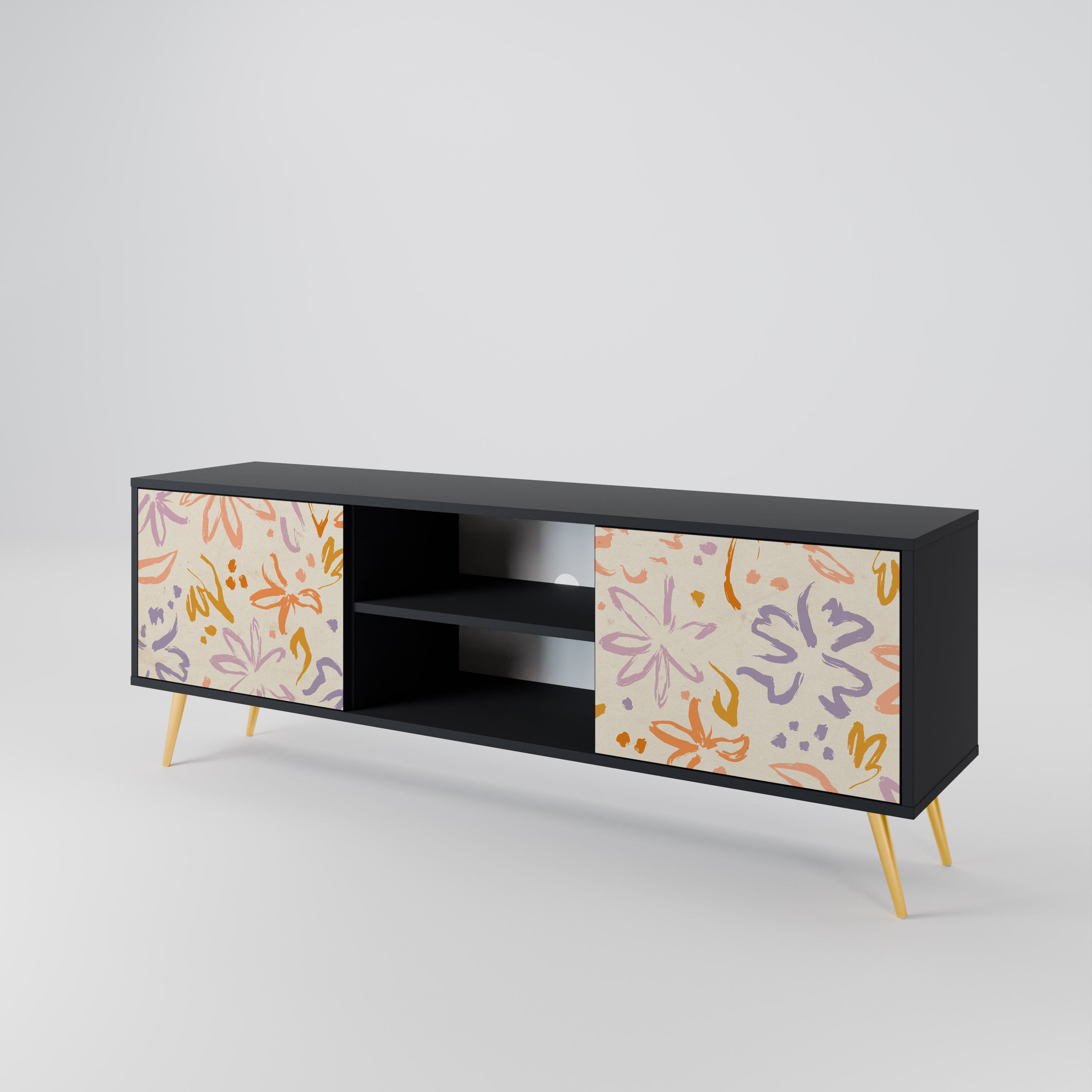 SPRING WHIMSY 2-Door TV Cabinet