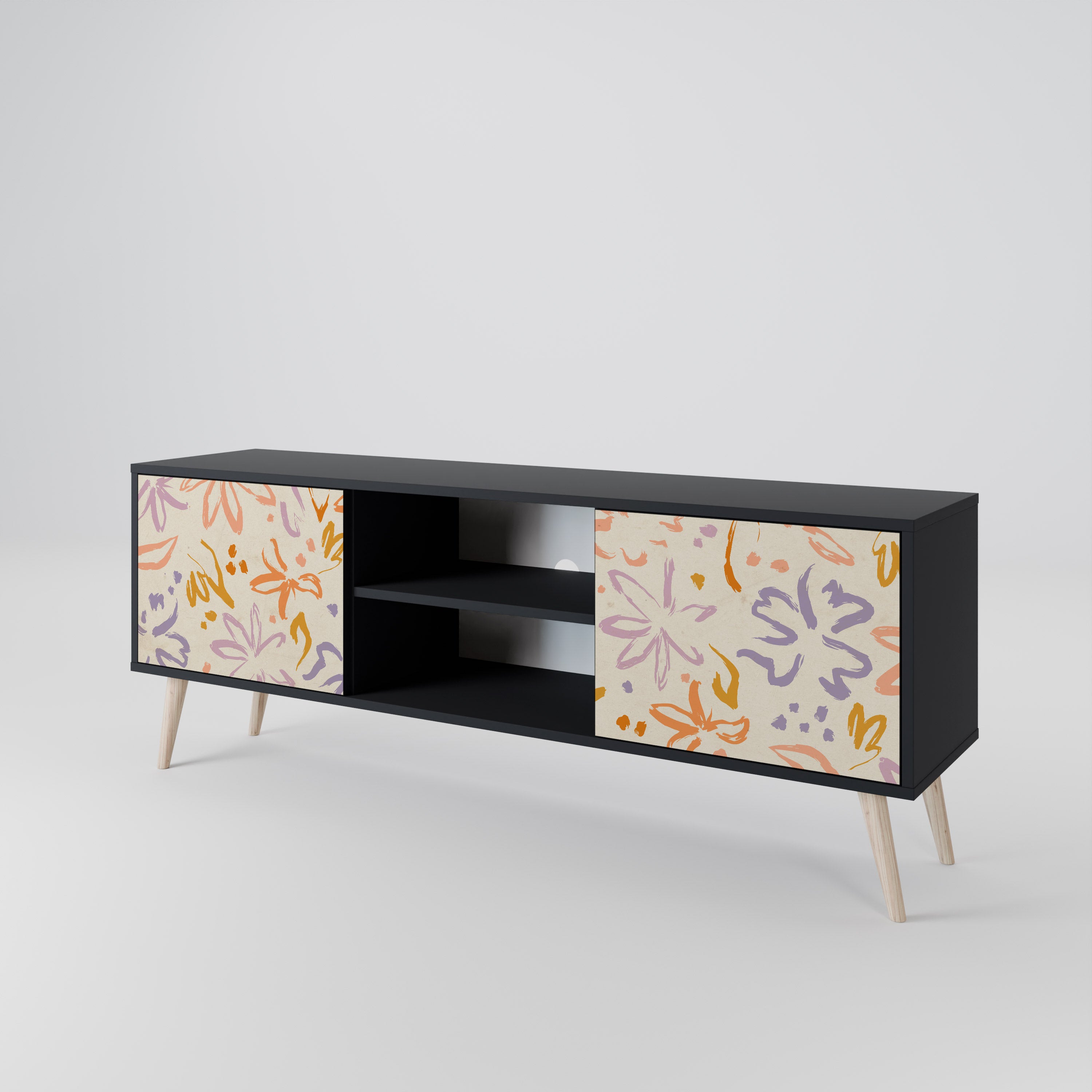 SPRING WHIMSY 2-Door TV Cabinet