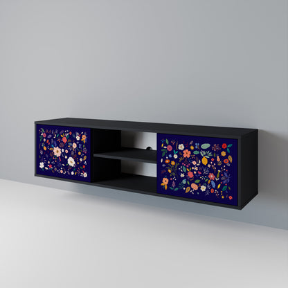 FLORAL COMBINATION Dvoudveřový TV stolek