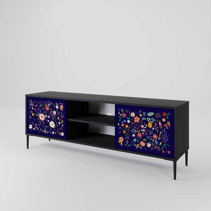 FLORAL COMBINATION Dvoudveřový TV stolek