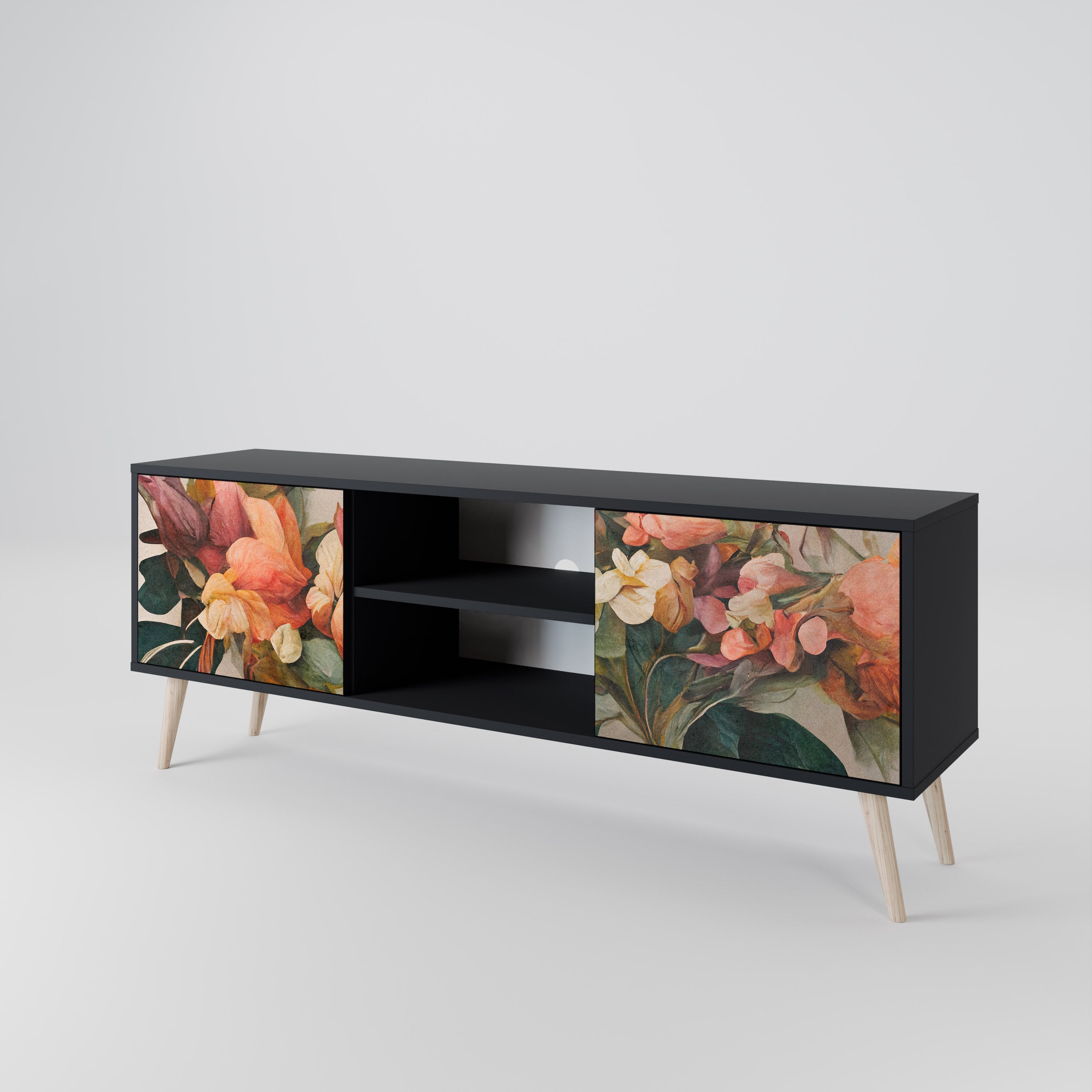 STYLISH BEAUTY 2-Door TV Cabinet