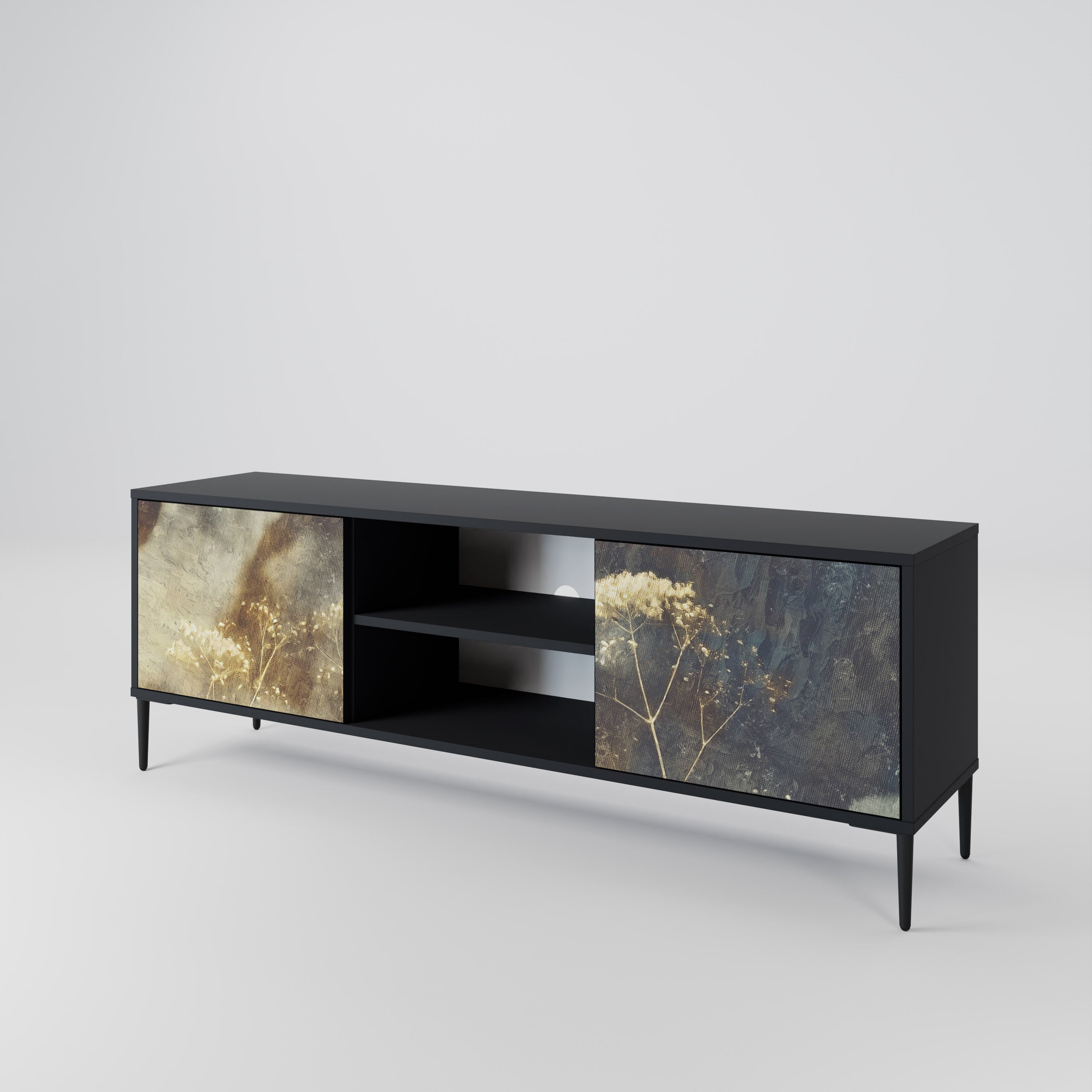 GENTLE POWER 2-Door TV Cabinet