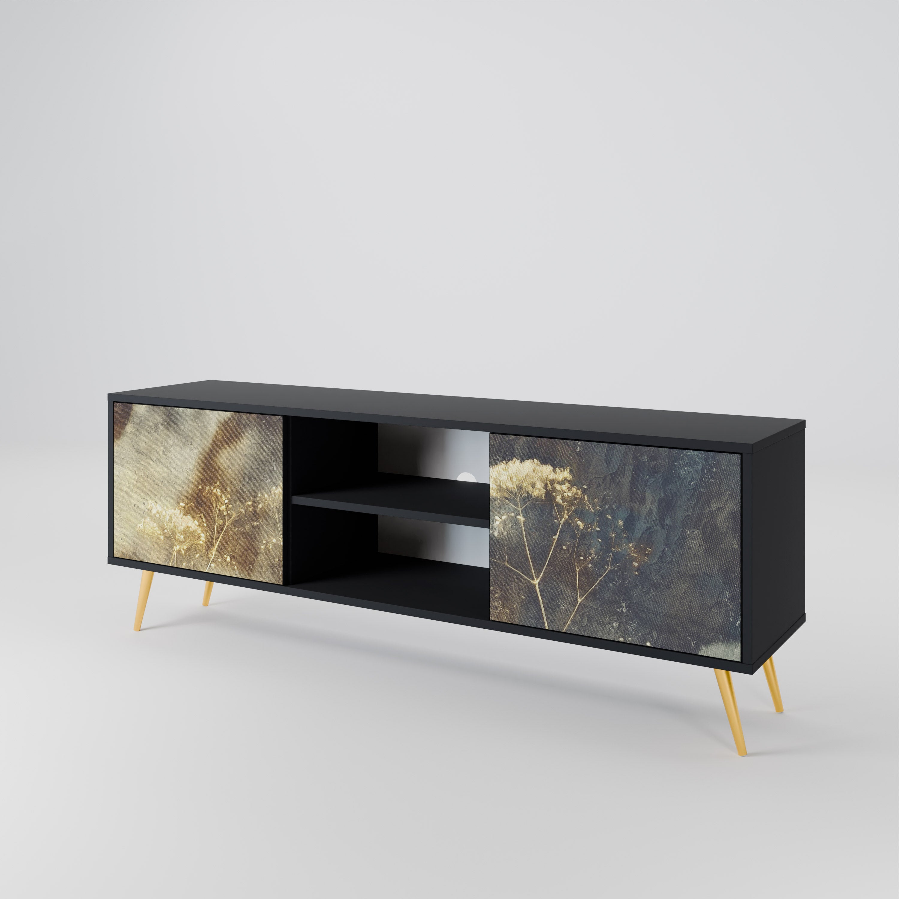 GENTLE POWER 2-Door TV Cabinet