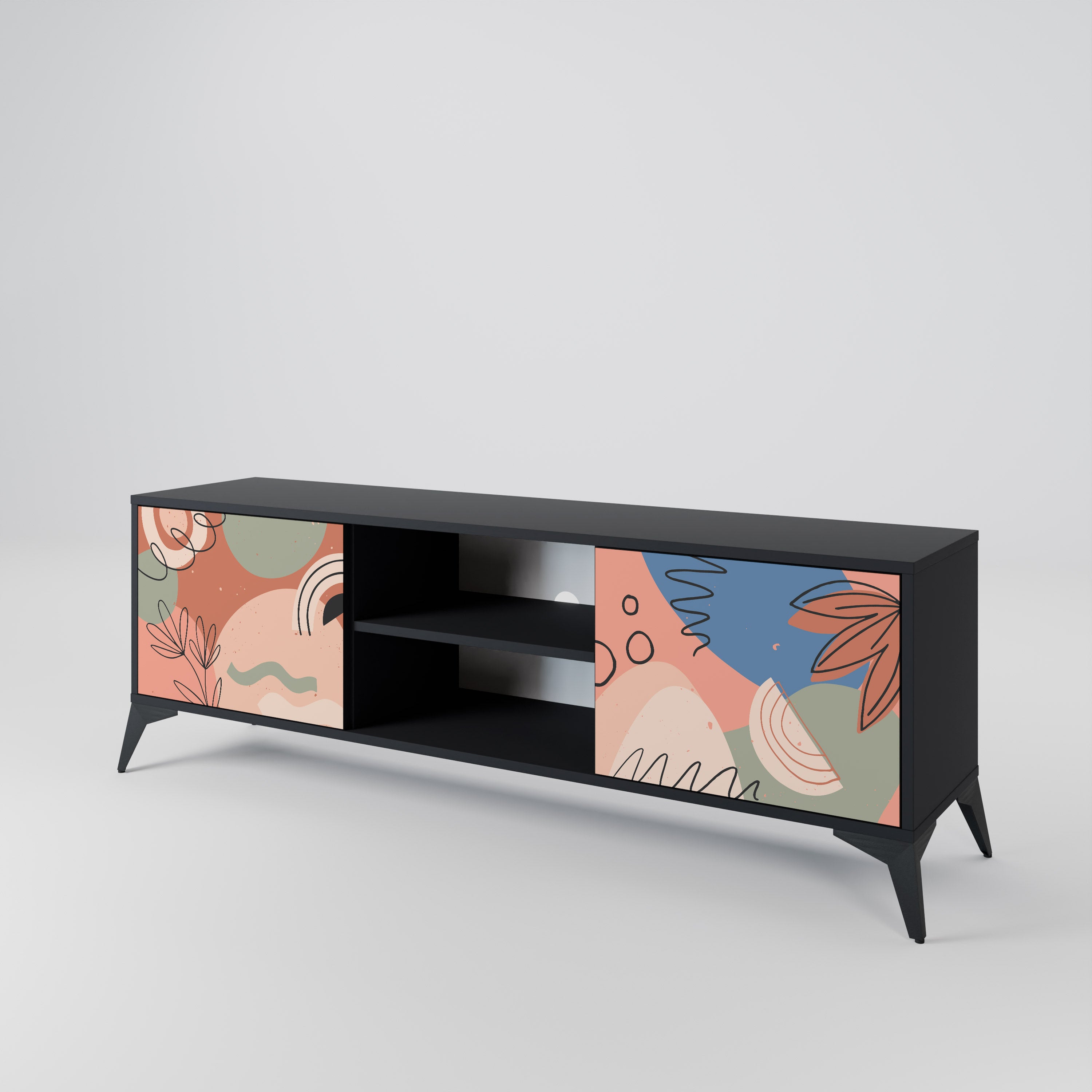 PASTEL DESTINY 2-Door TV Cabinet