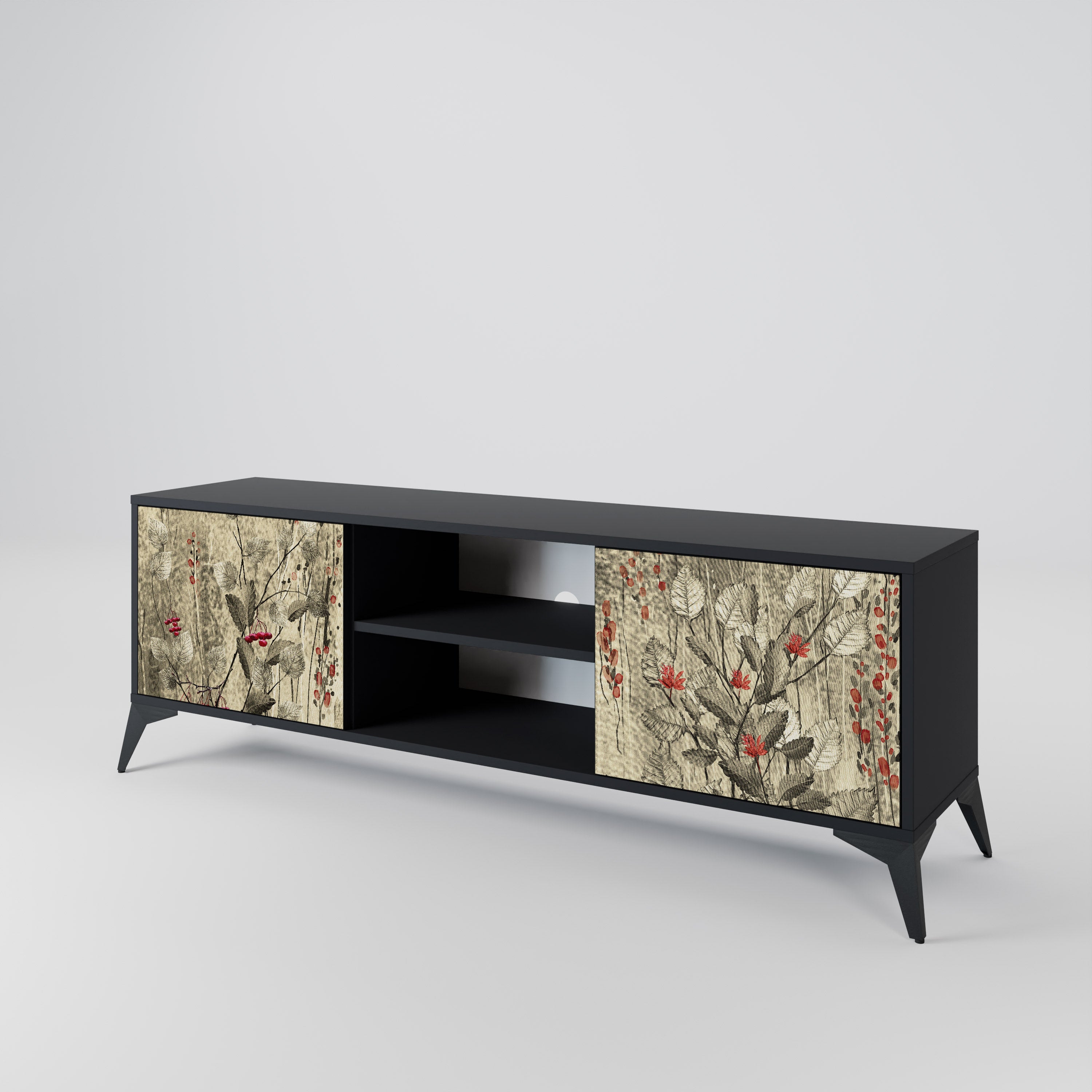HERBAL GRACE 2-Door TV Cabinet
