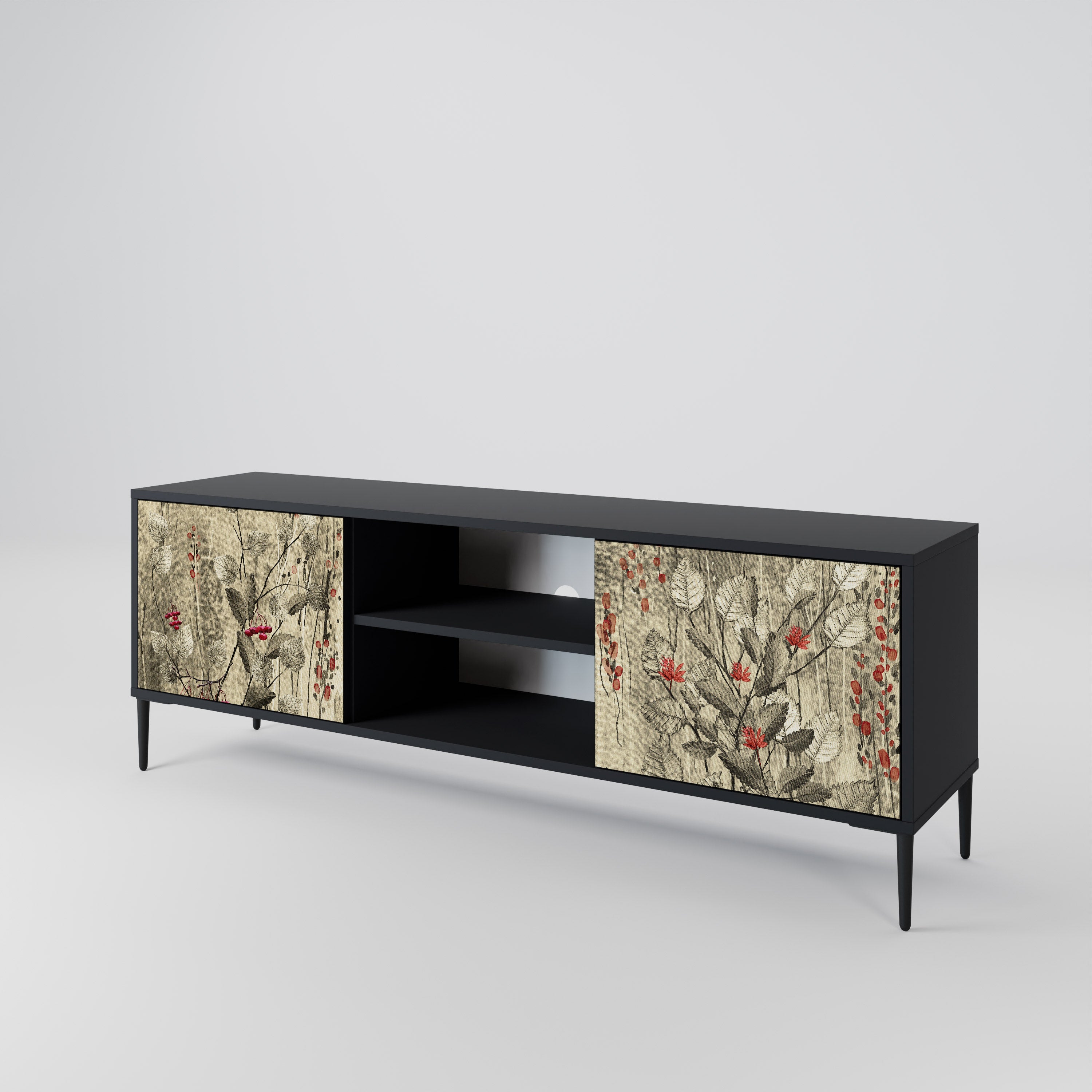 HERBAL GRACE 2-Door TV Cabinet